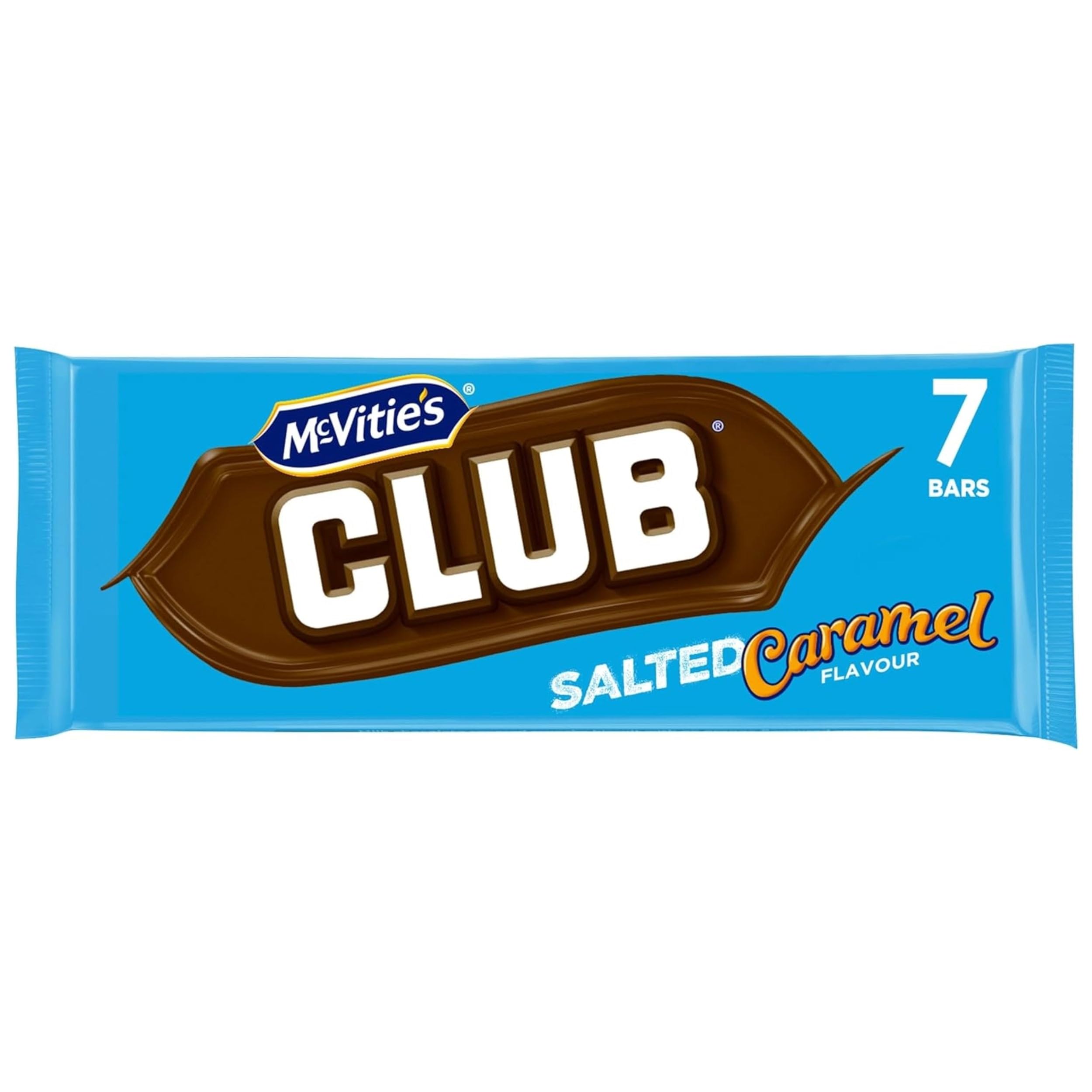 McVitie's Club Salted Caramel Biscuit Bars 7x23g