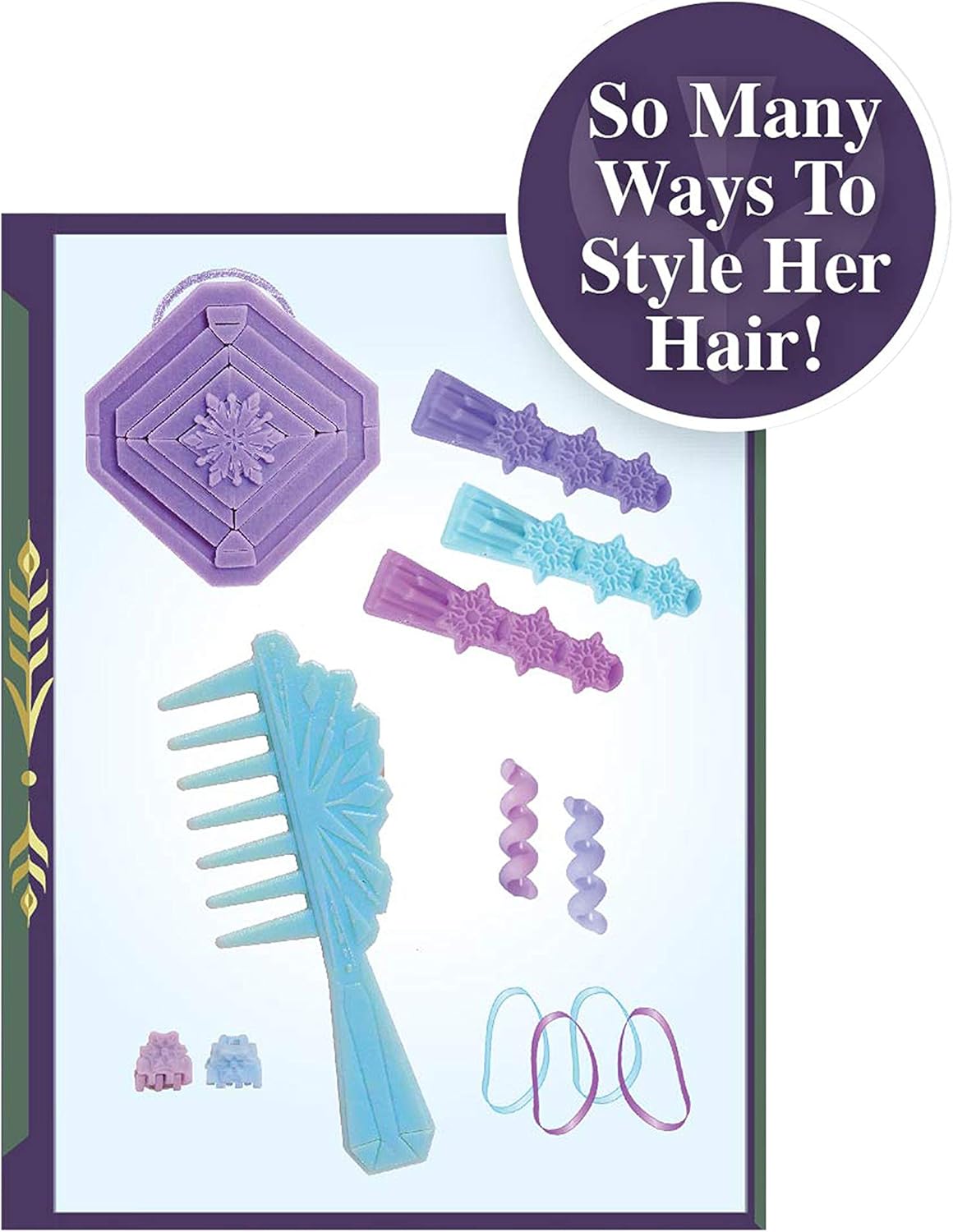 Just Play Frozen II Elsa Styling Head with 13 Hair Accessories