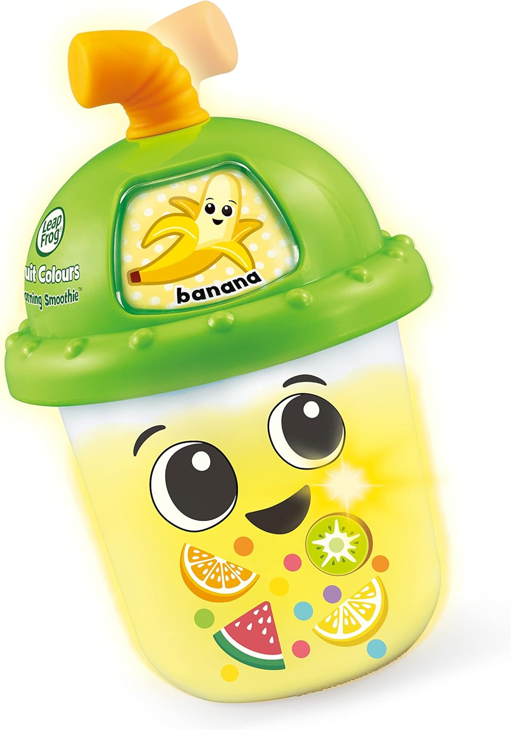 LeapFrog Fruit Colours Learning Smoothie - Interactive Baby Toy with Lights, Music & Teething Ring 3