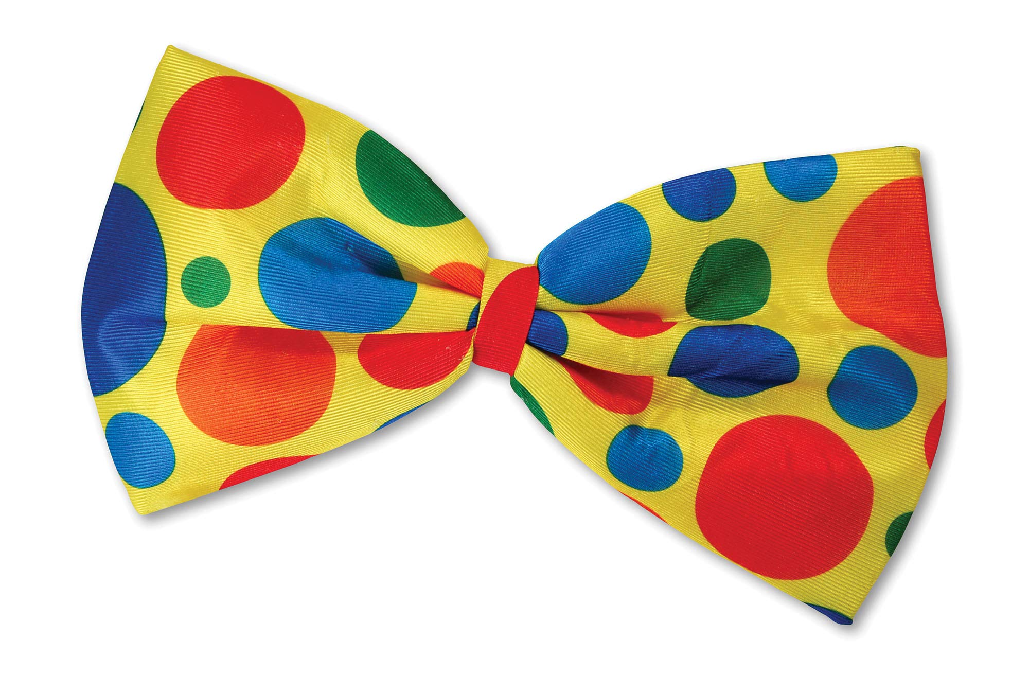 SHATCHI Clown Jumbo Bow Tie Unisex Adult Fancy Dress Accessory