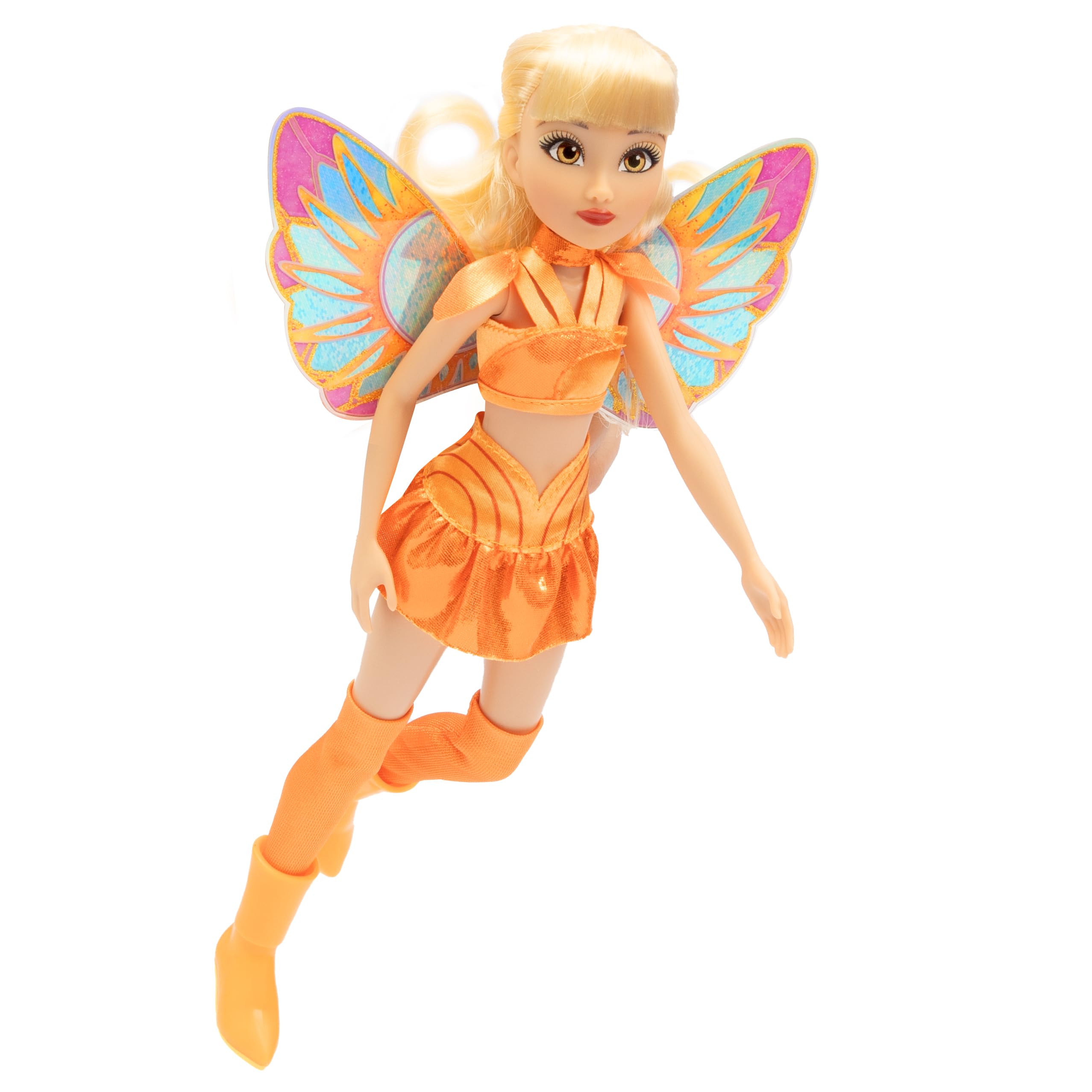 Winx Club Stella Fairy Doll - Glitter Wings, Articulated Joints, Removable Wings | 30.5 cm | Ages 4+ 3