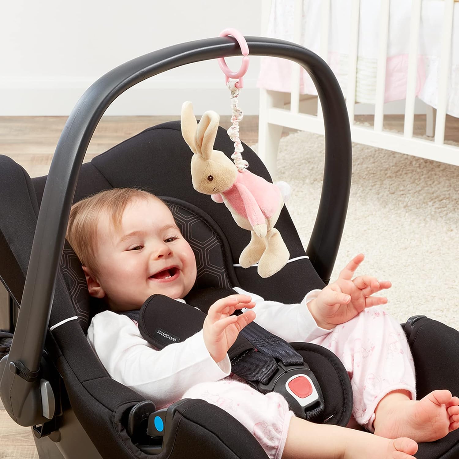 Rainbow Designs Flopsy Bunny Jiggle Attachable Pram Toy - Beatrix Potter Character, 1 Month+ 5