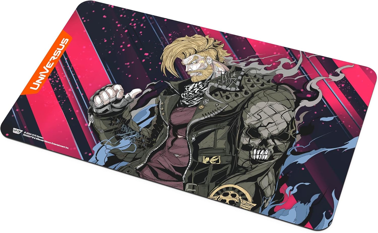 UniVersus Tekken 8 Paul Playmat - 24 x 14 Inches Neoprene Tabletop Mat