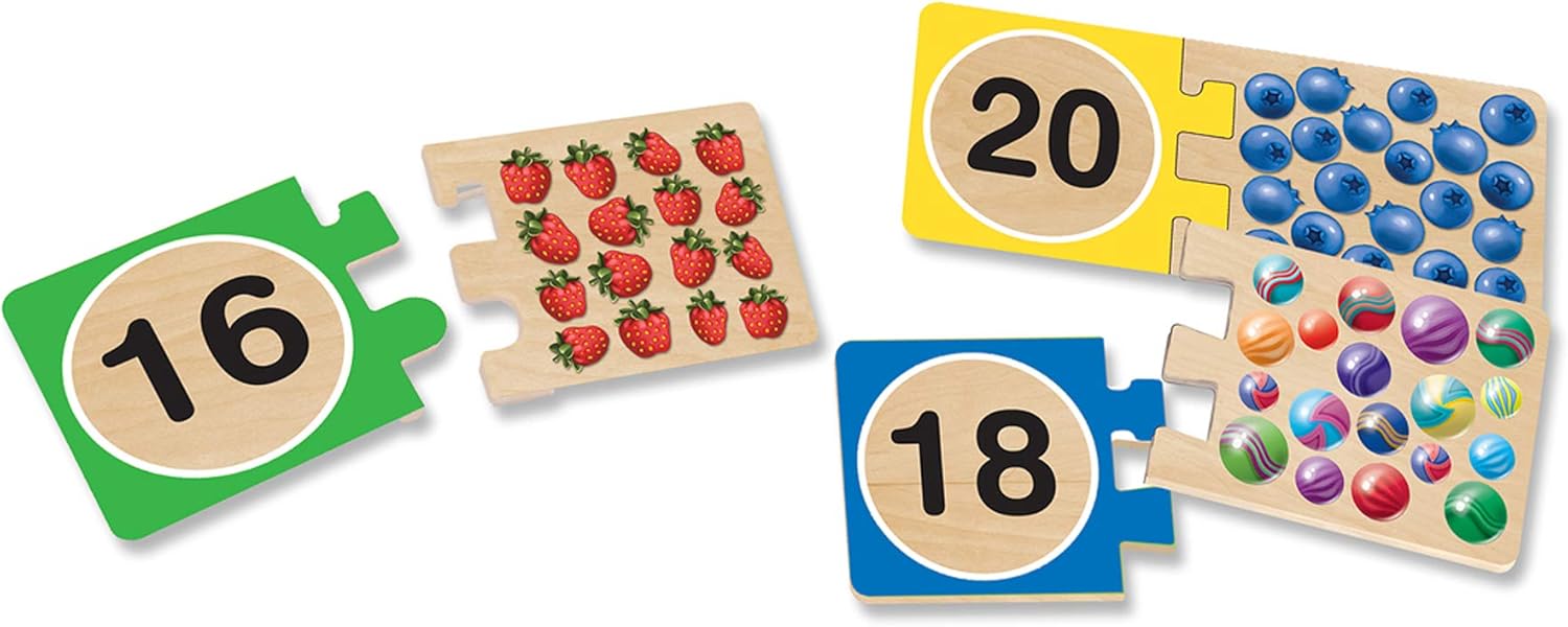 Melissa & Doug Self-Correcting Letter Puzzles - Educational Wooden Alphabet Puzzle for Kids 4-6