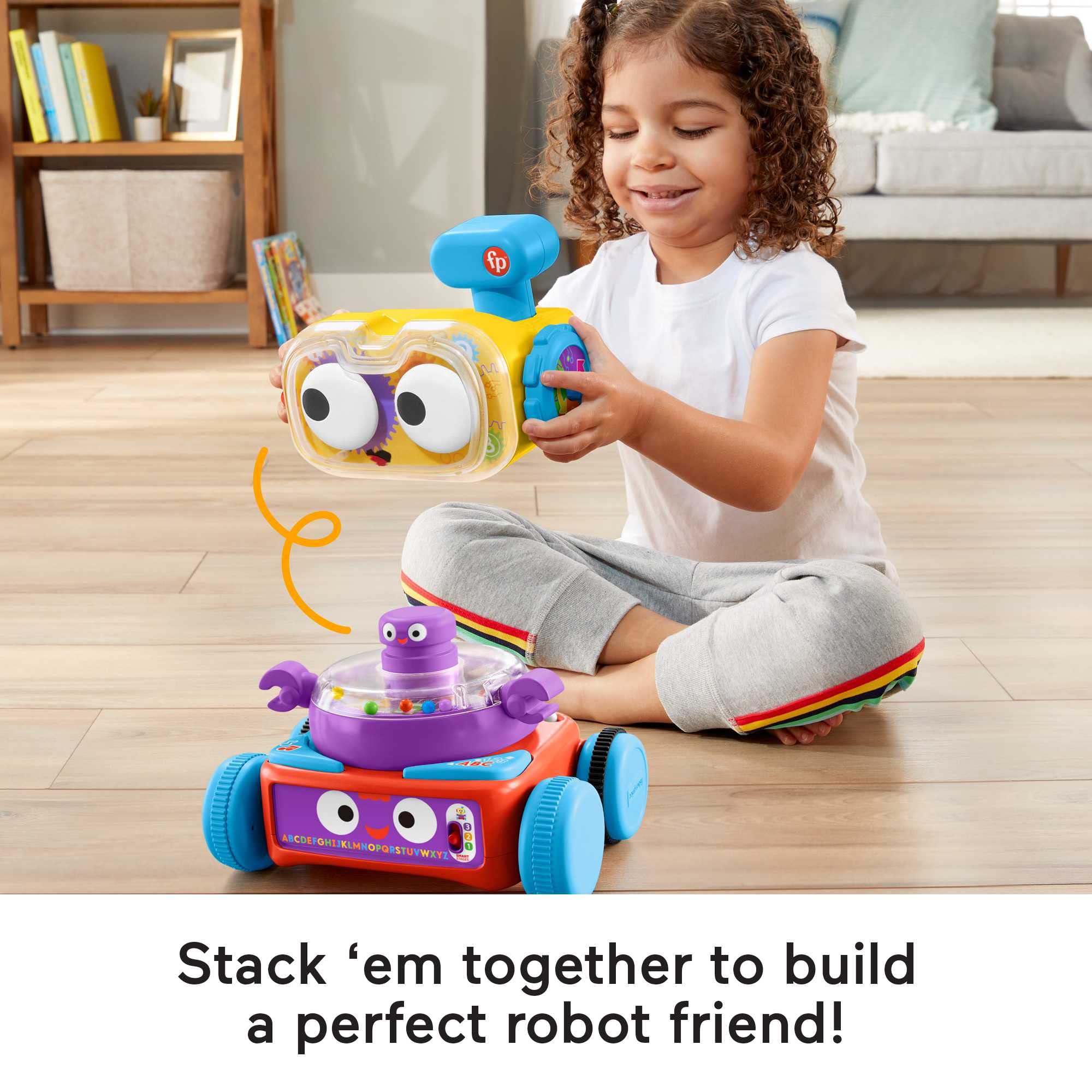 Fisher-Price 4-in-1 Ultimate Learning Bot, elektronisch activiteitenspeelgoed met licht, muziek en educatieve inhoud voor baby's en kinderen 7