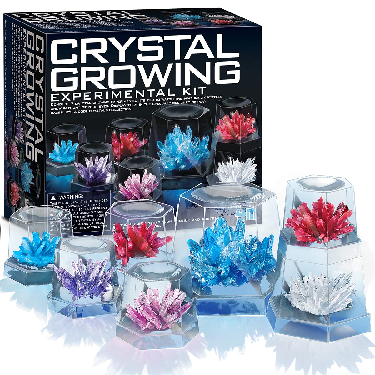 4M Crystal Growing Experimental Kit - Science & Chemistry Kit for Kids 14+ 5