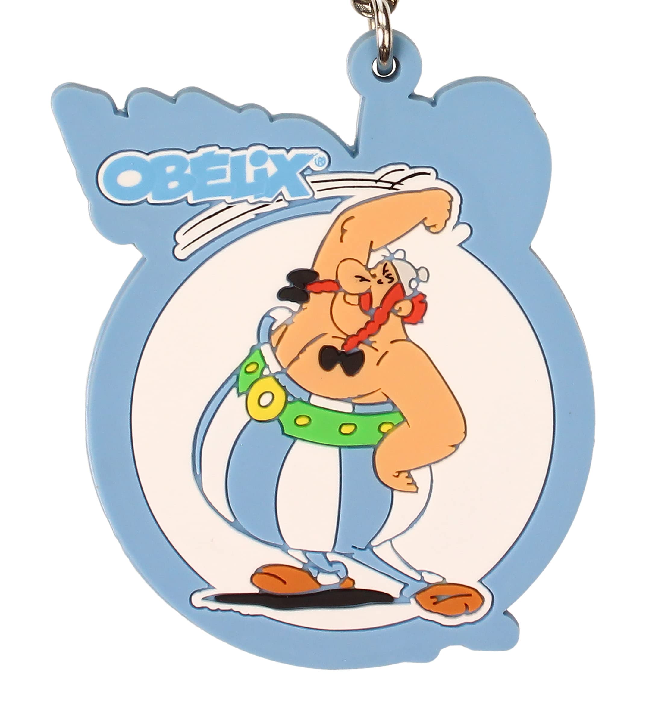 SD Toys Asterix Obelix Paff Reversible Rubber Keychain 3