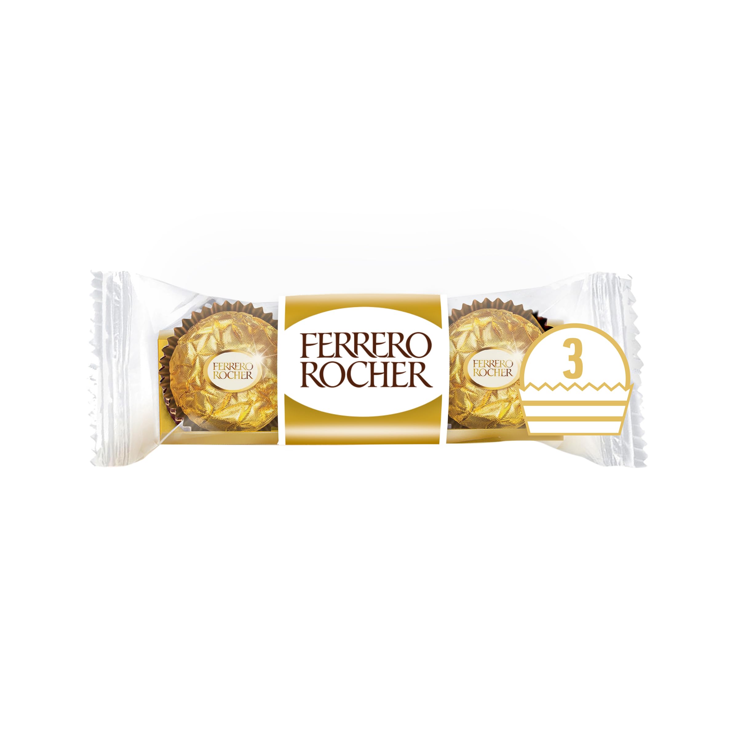 Ferrero Rocher Pralines Bulk Box - 48 Pieces, Hazelnut Milk Chocolate Treats for Gifting & Celebrations 5