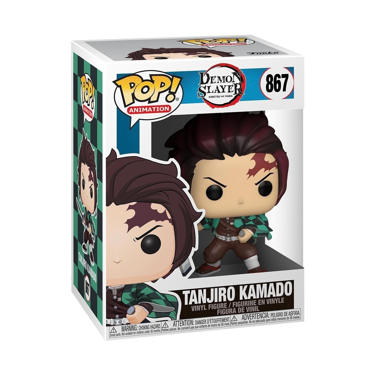 Funko Pop! Animation: Demon Slayer - Tanjiro Kamado Vinyl Figure (49010) 4