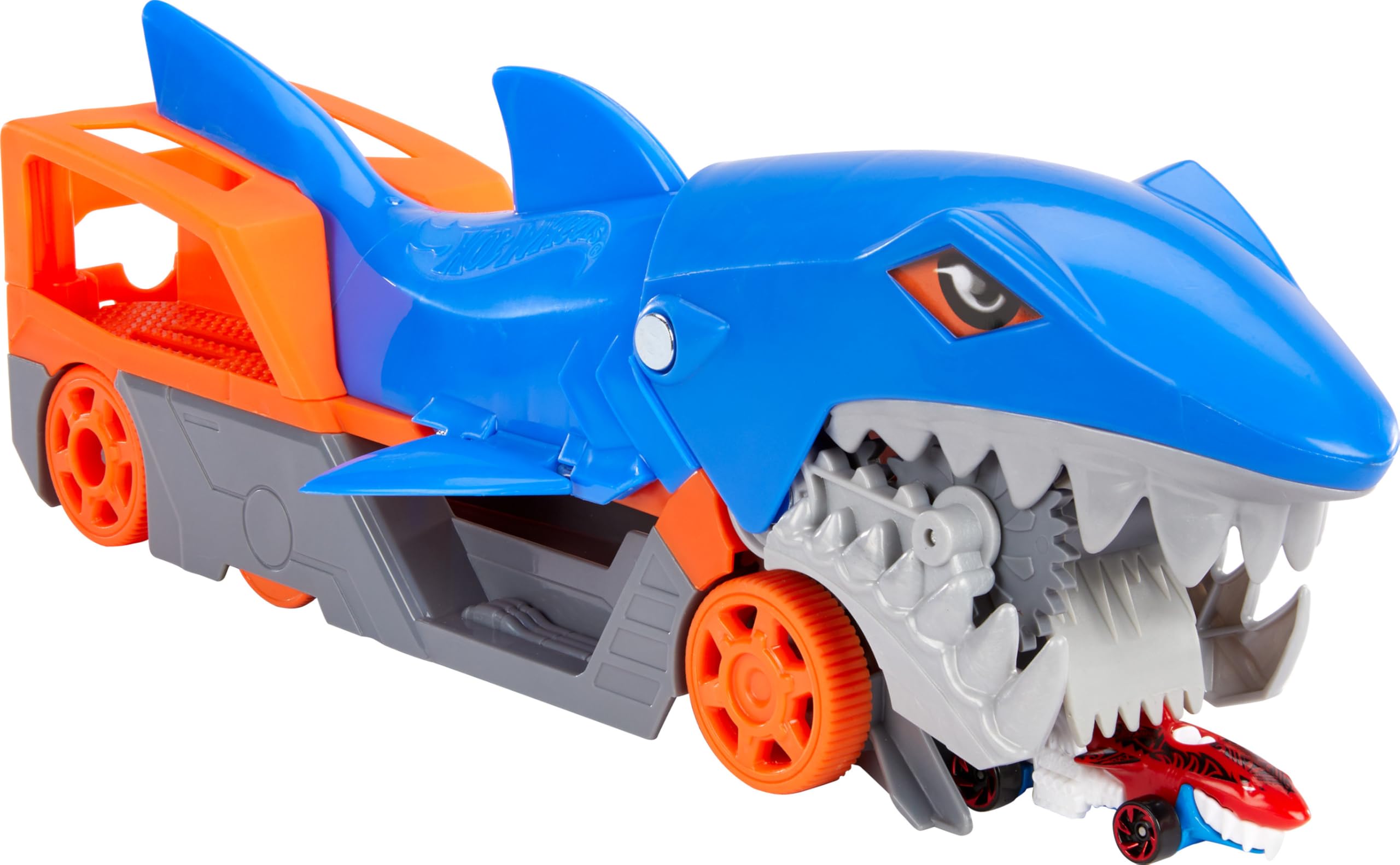 Hot Wheels Shark Chomp Transporter Playset & Diecast Car - Vehicle Toy for Kids 4+ 3