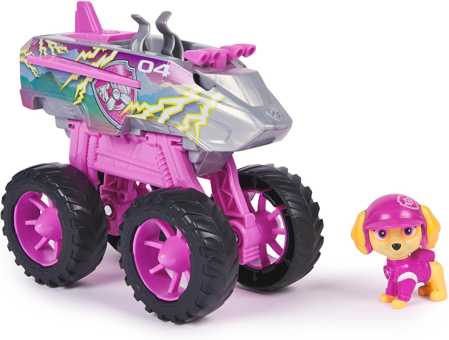 Paw Patrol: Rescue Wheels Skye’s Jet - Transforming Toy Truck with Action Figure