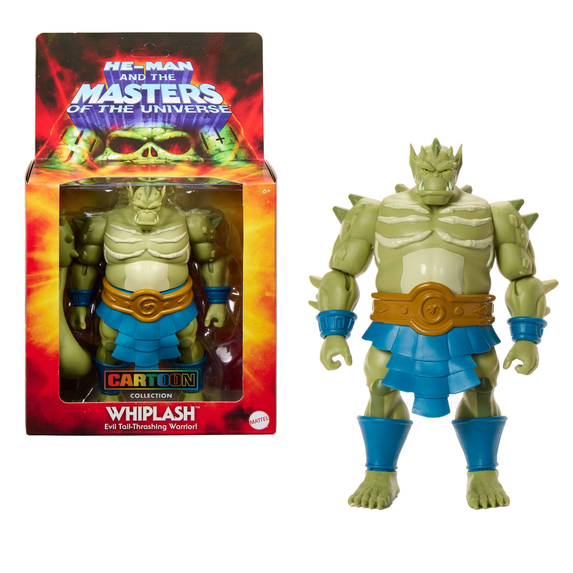 Masters of the Universe Origins Whiplash Action Figure - 5.5-inch Scale, 16 Points of Articulation, 200X Inspired