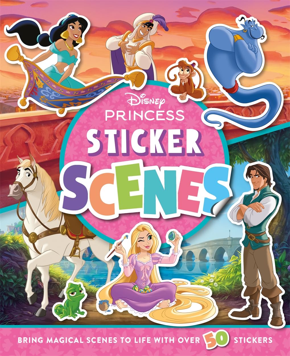 Autumn Disney Princess: Sticker Scenes: Make your own magical sticker scenes | Paperback | English 1