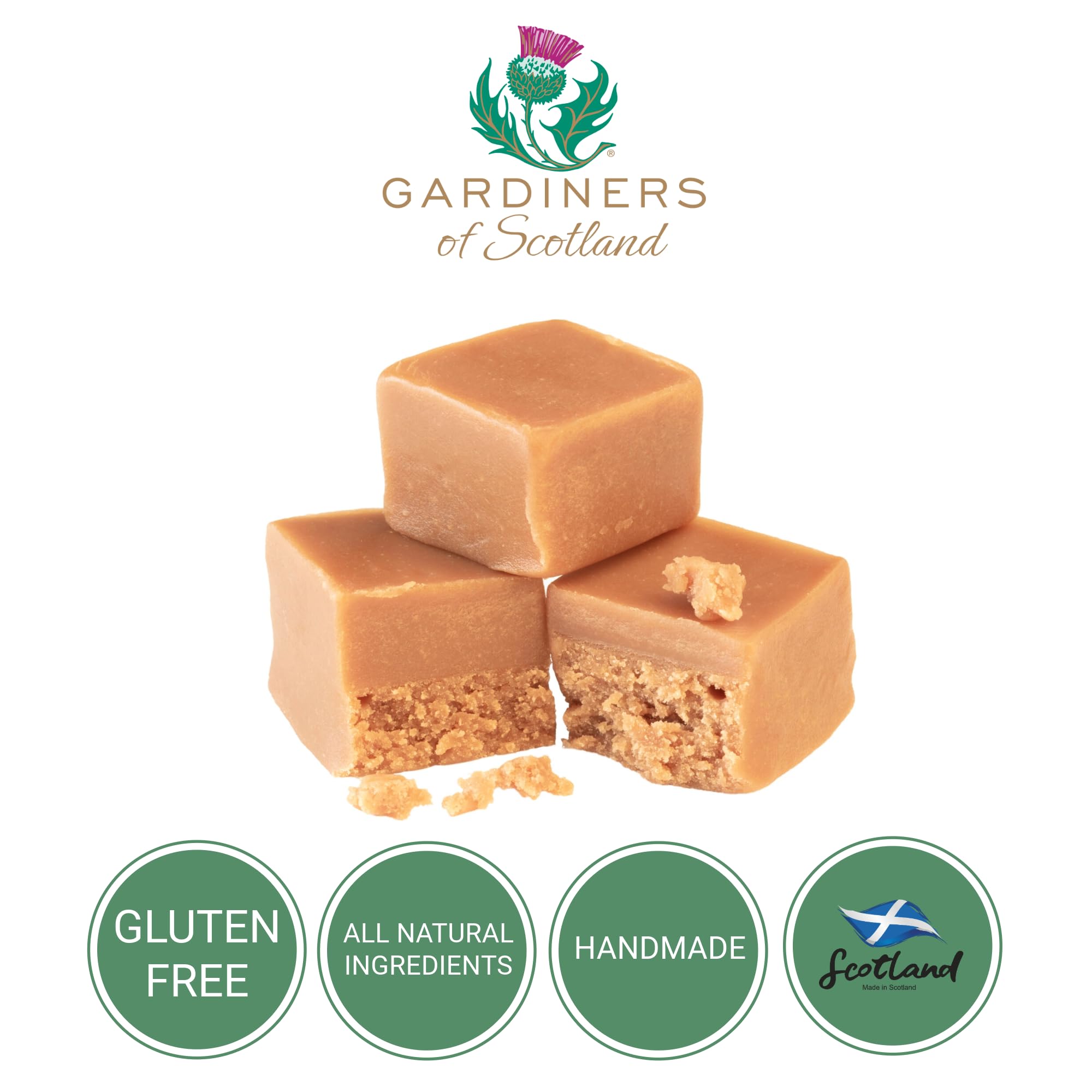 Allan and Jackie McZoo Clotted Cream Fudge Square Tin by Gardiners of Scotland 11