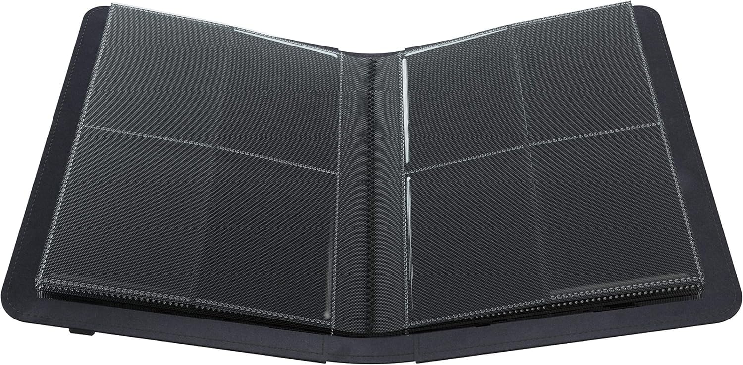 Gamegenic Prime Album 8-Pocket Black Trading Card Storage Album 6