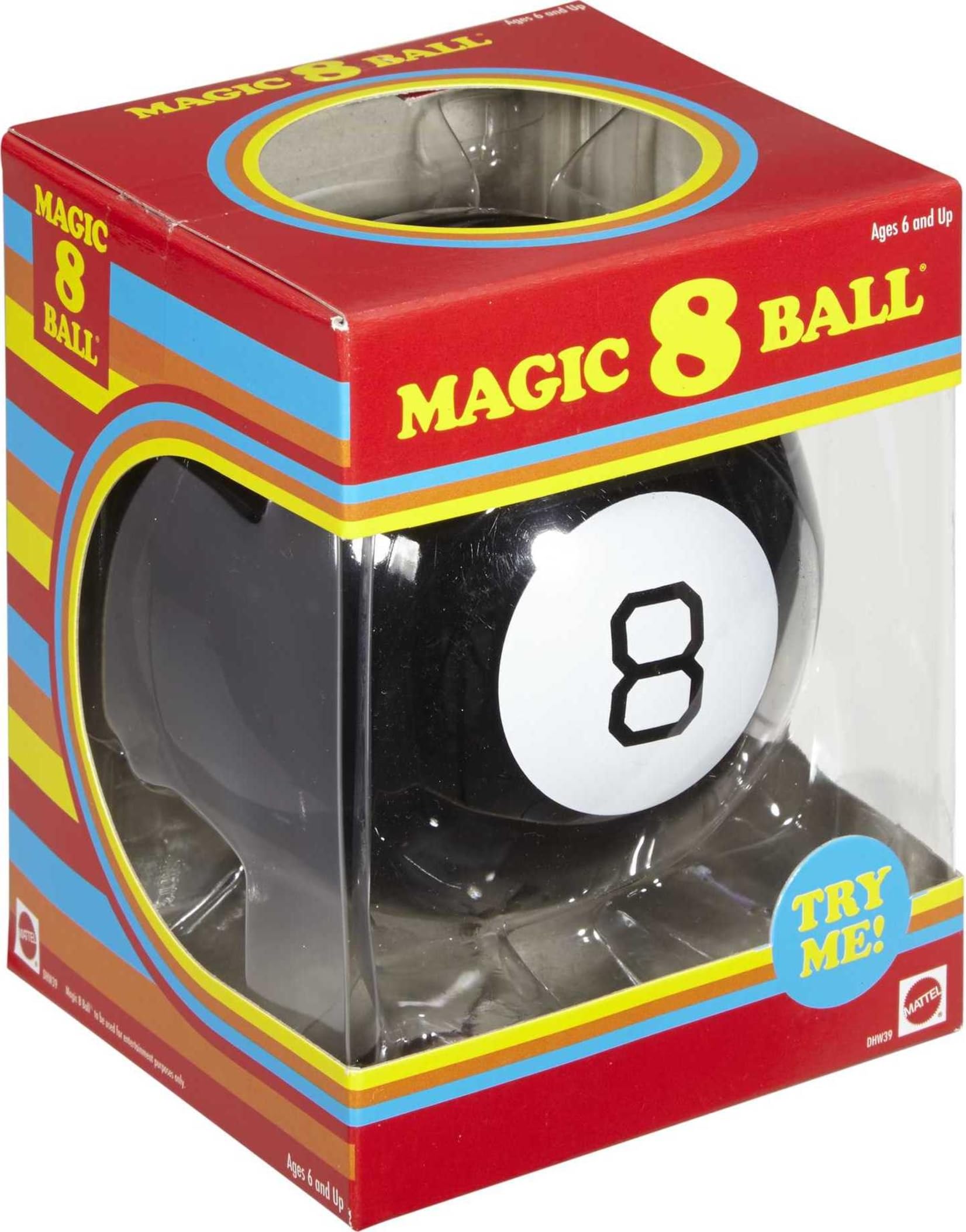 Mattel Magic 8 Ball Novelty Fortune-Telling Toy - Ages 6-144 | Multicolor Plastic 4