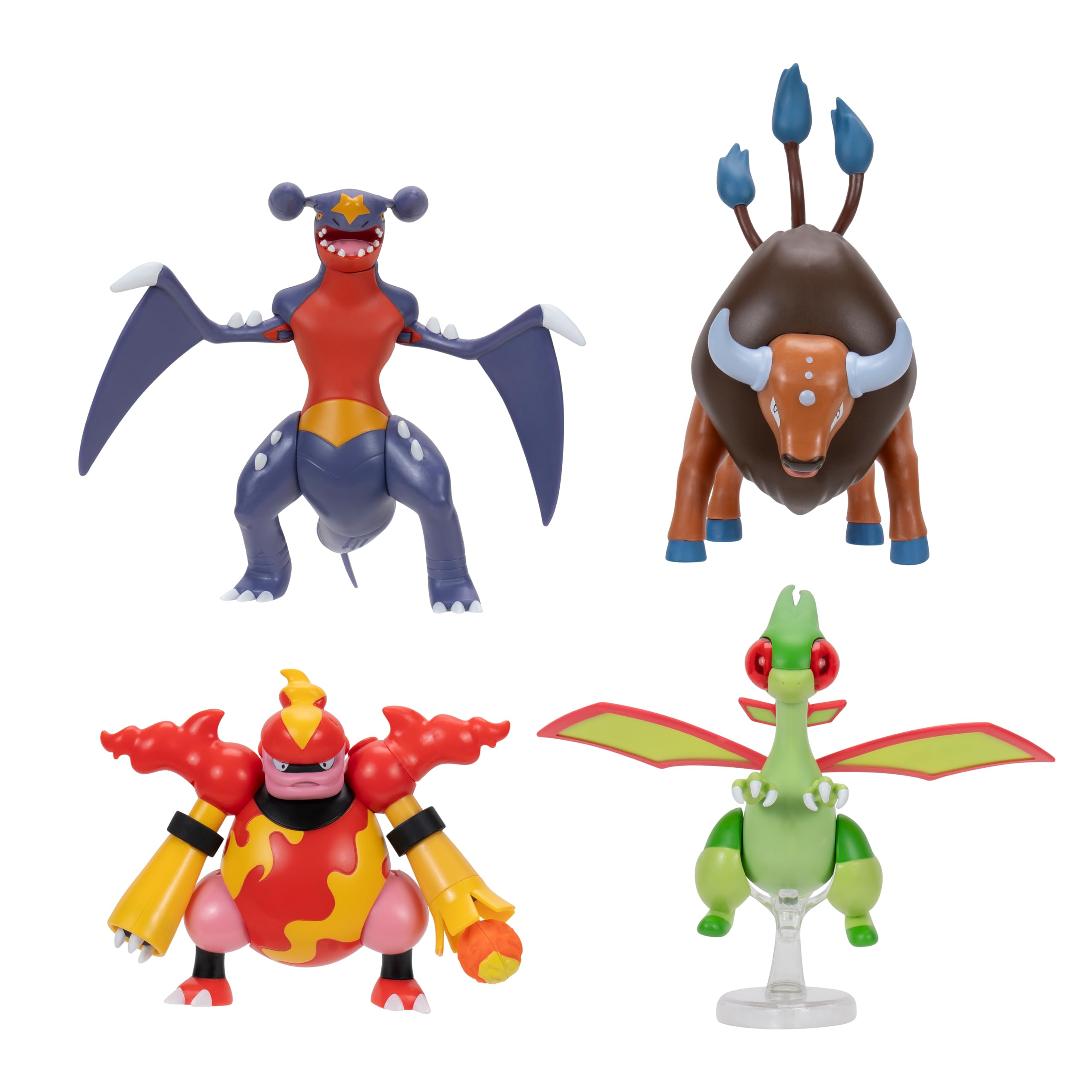 Pokémon Battle Feature Figure 4 Pack - 4.5-Inch Battle Ready Figures with Articulated Limbs