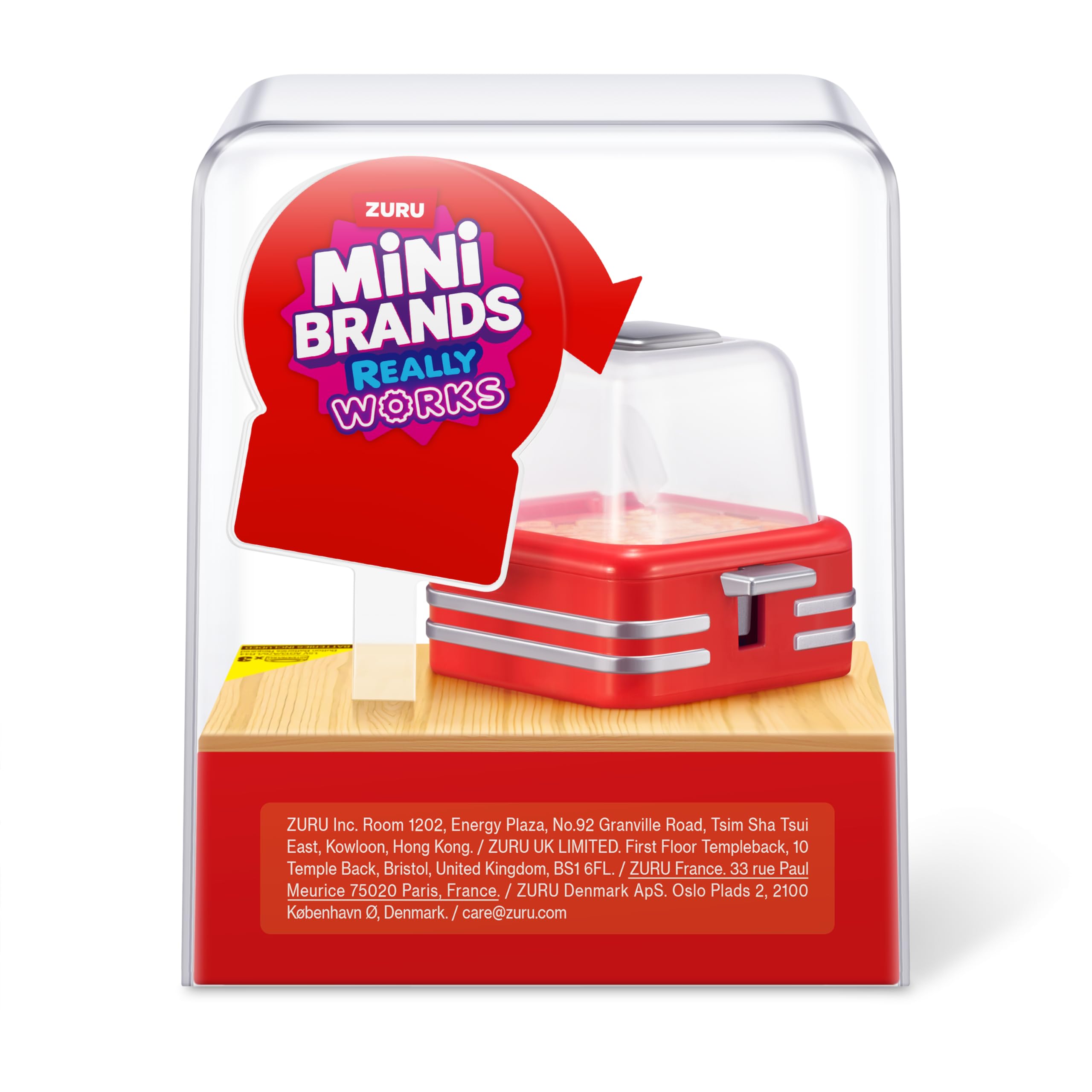 Mini Brands Really Works Magic Cook Kitchen Capsule Series 1 - Working UV Light | Red | Ages 3+ 9