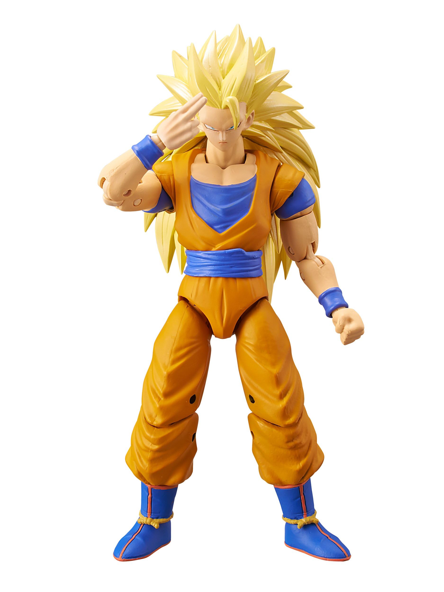 Bandai Dragon Stars Super Saiyan 3 Goku Action Figure - 17cm Articulated Anime Toy 4