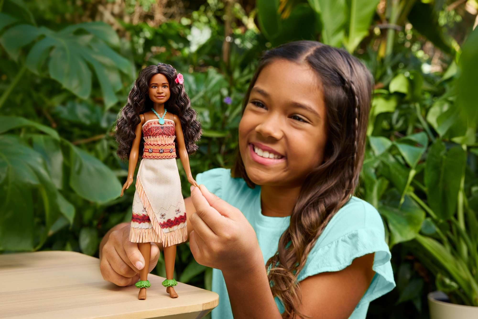 Mattel Moana Fashion Doll - Inspired by Live Action Movie | Posable, Stylable Hair, 5 Accessories | Ages 3+