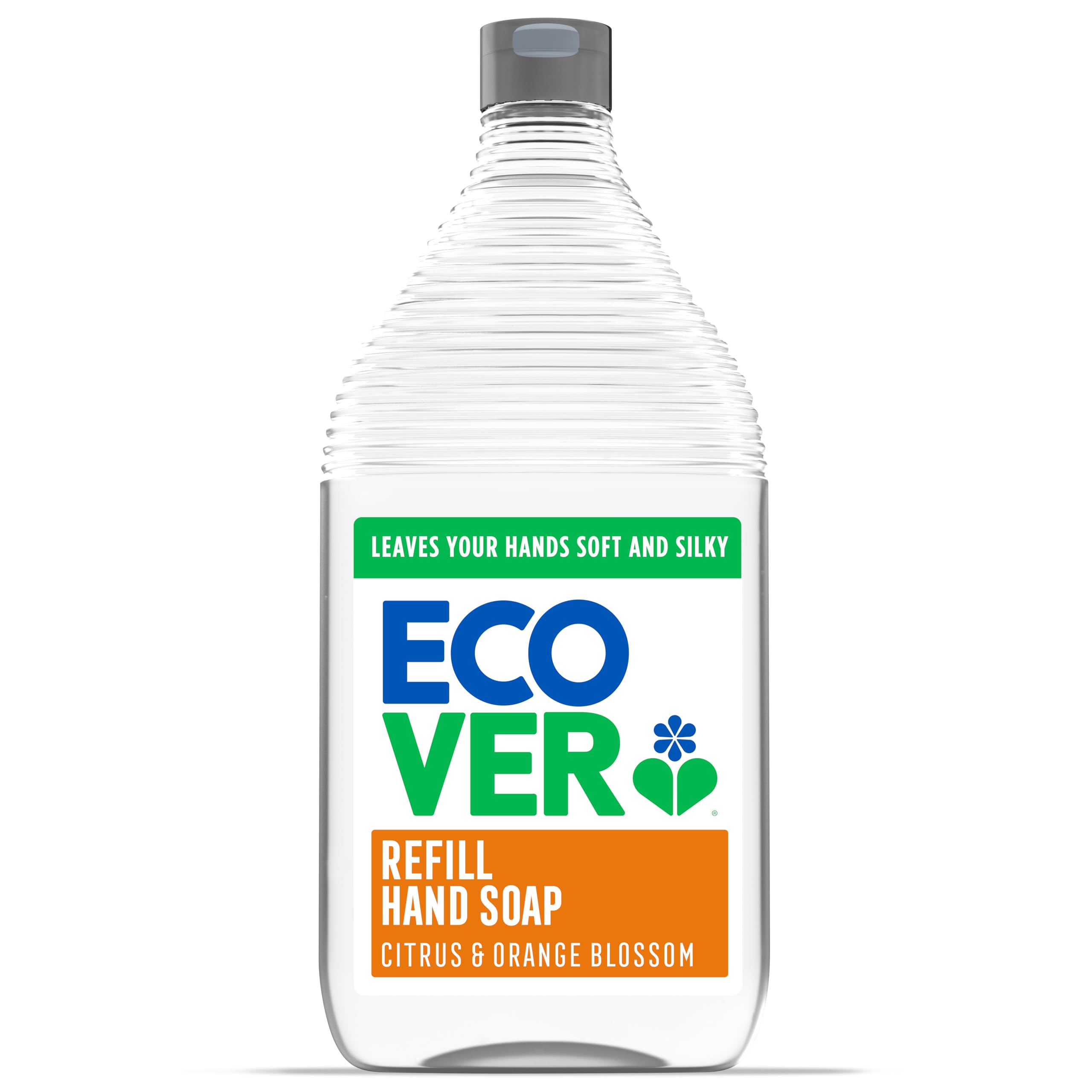 Ecover Hand Wash Refill - Gentle Cleansing, Moisturizing, Orange Scent | 950 ml