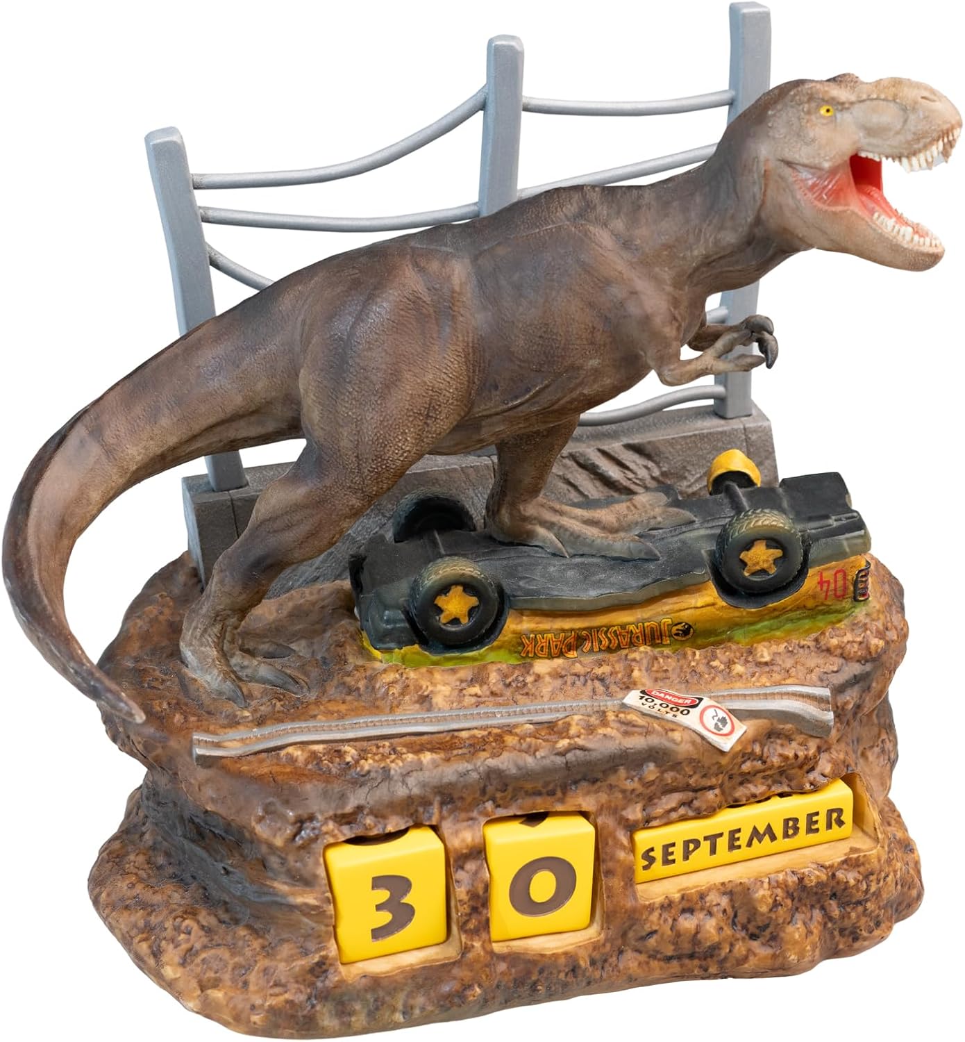 Grupo Erik Jurassic Park T-Rex 3D Perpetual Flip Calendar