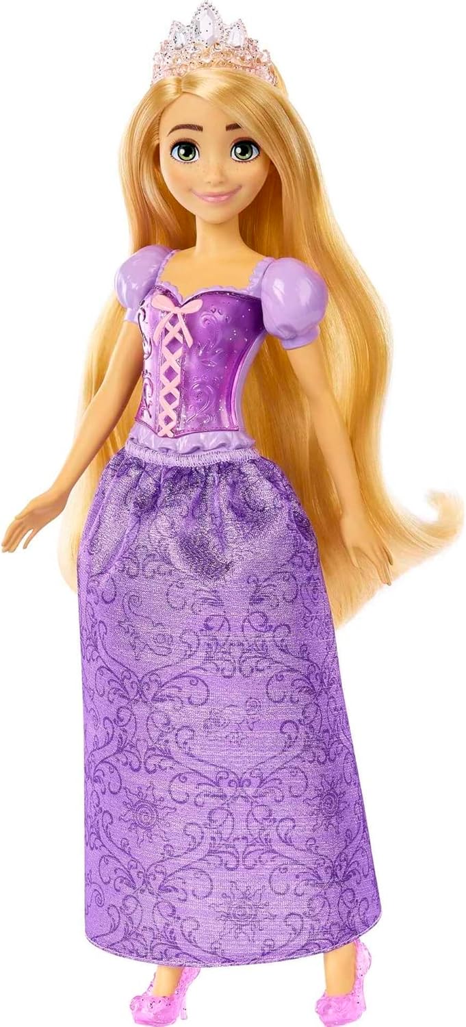 Disney Princess Rapunzel Posable Fashion Doll - Sparkling Movie-Inspired Outfit & Long Hair 3