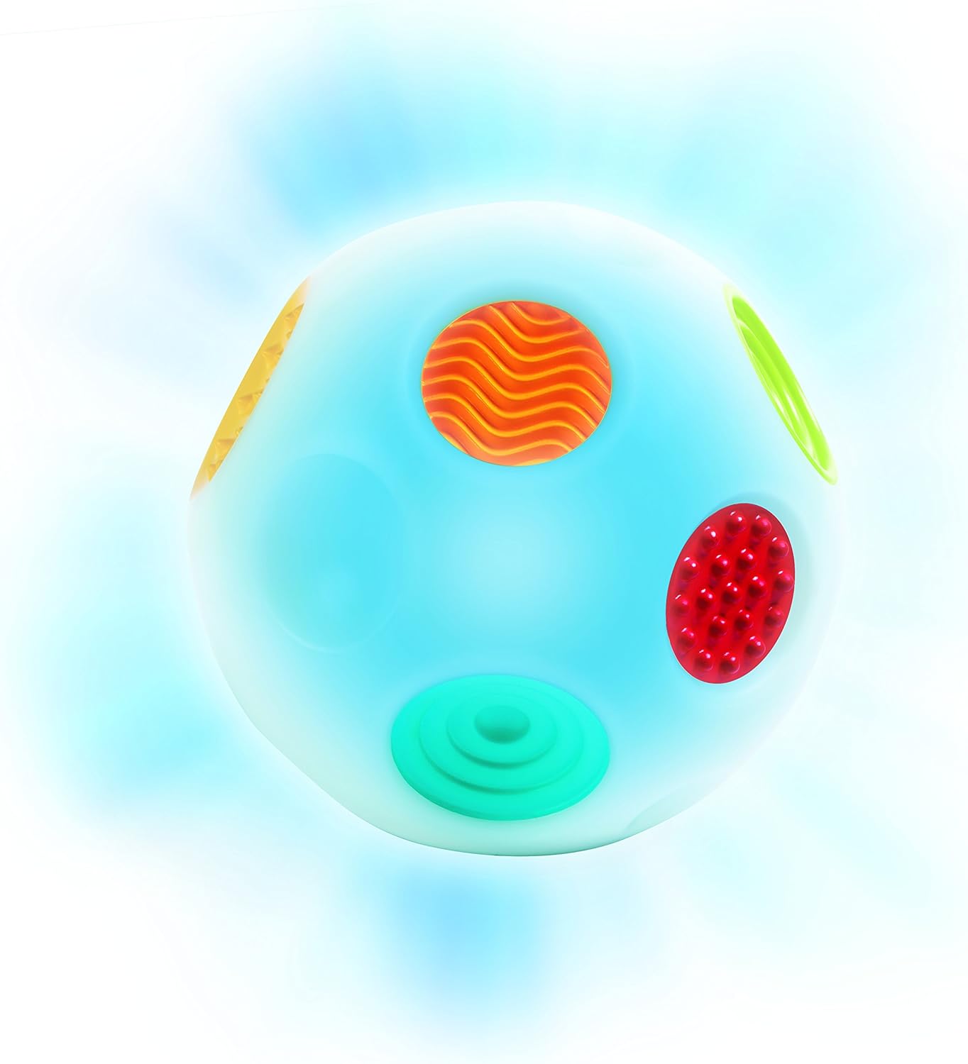 Infantino Sensory Sound and Light Activity Ball - Educational Toy for Babies 9-36 Months 4