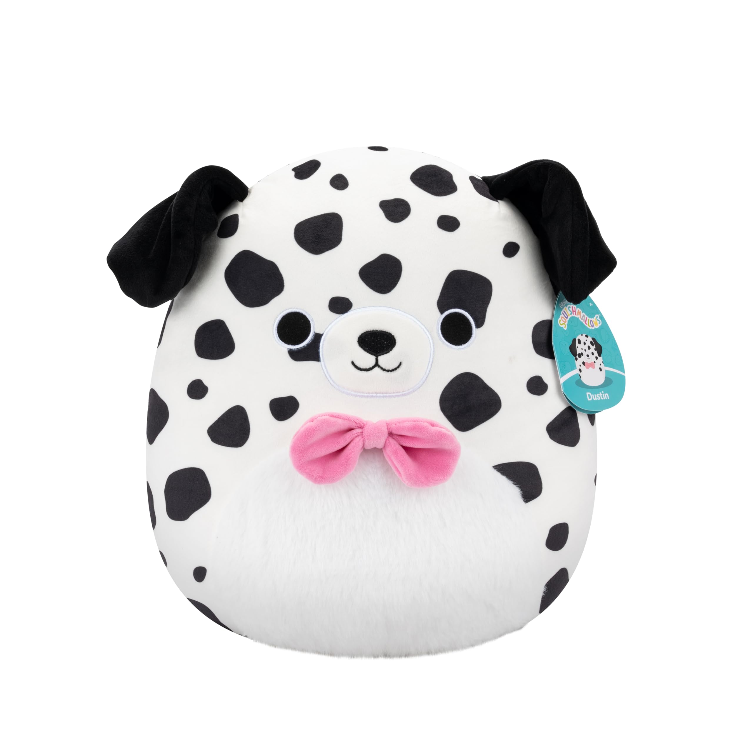 Squishmallows Dustin the White Dalmatian - 12-Inch Plush Stuffed Animal for Kids 3+ 7