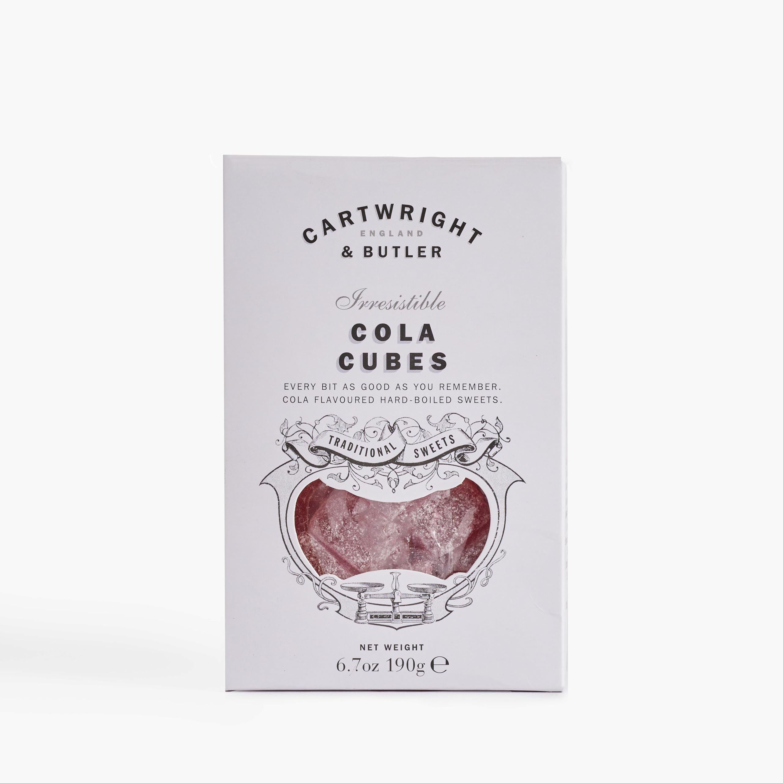 Cartwright & Butler - Cola Cubes Sweets in Carton