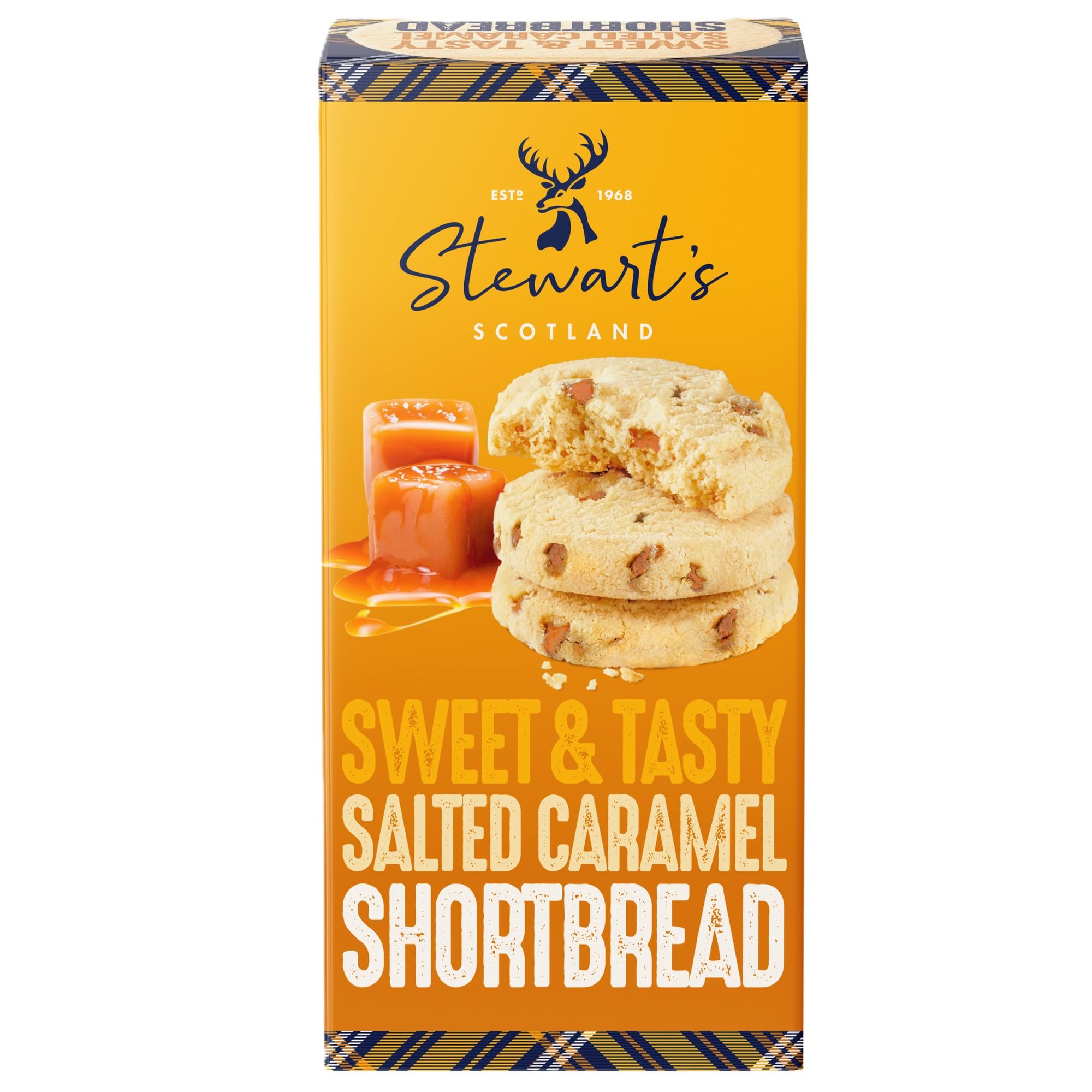Stewart's Signature Salted Caramel Shortbread 160g
