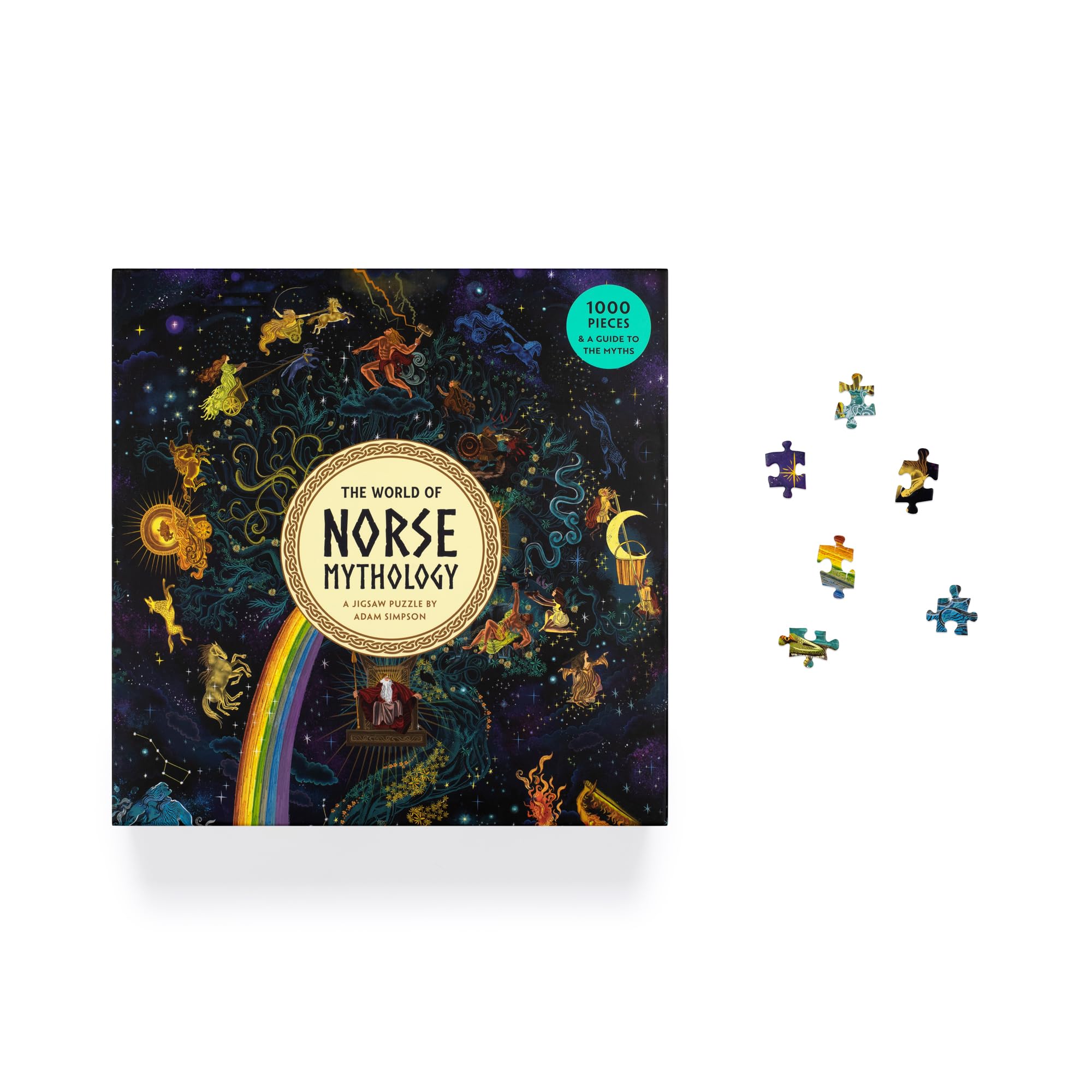 Laurence King The World of Norse Mythology Jigsaw Puzzle - 1000 Pieces | 19 x 27 in 5