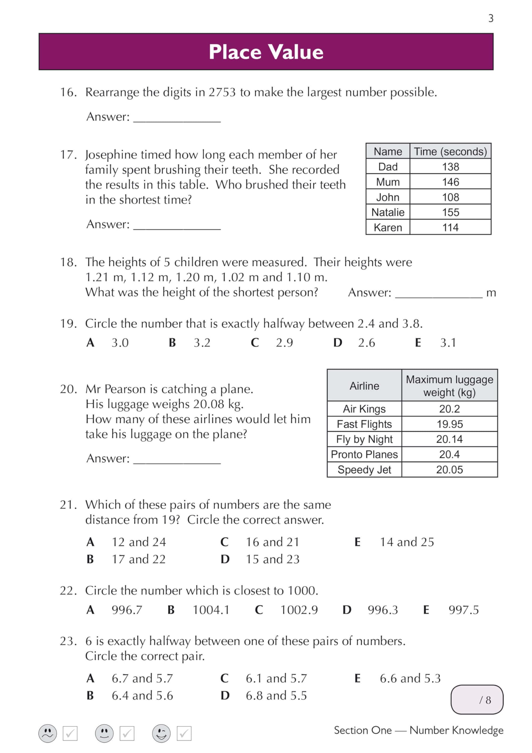 CGP 11+ GL Maths Practice Book & Assessment Tests for Ages 8-9 with Online Edition 3