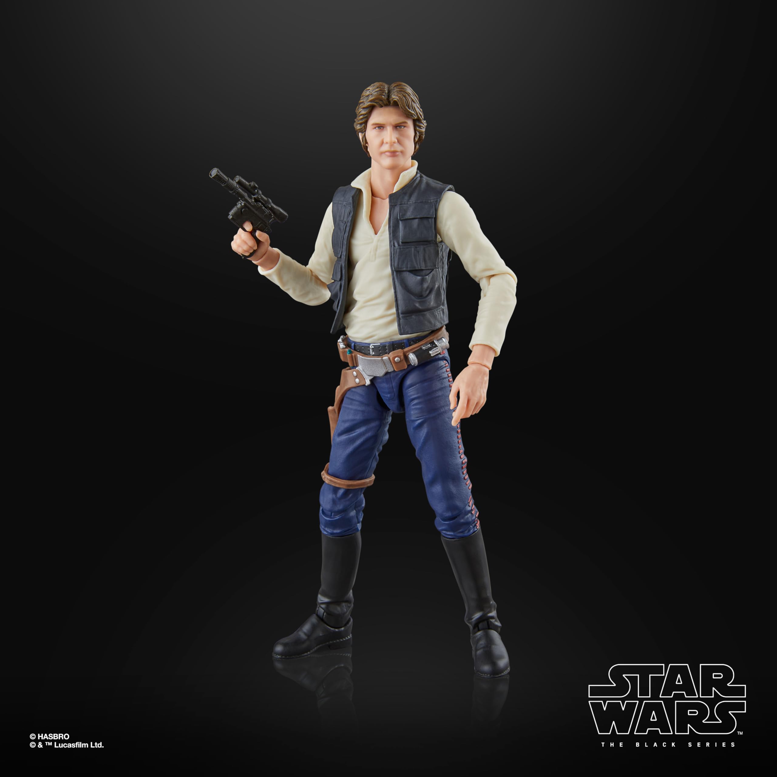 Star Wars The Black Series Han Solo - 15 cm Action Figure from A New Hope 4
