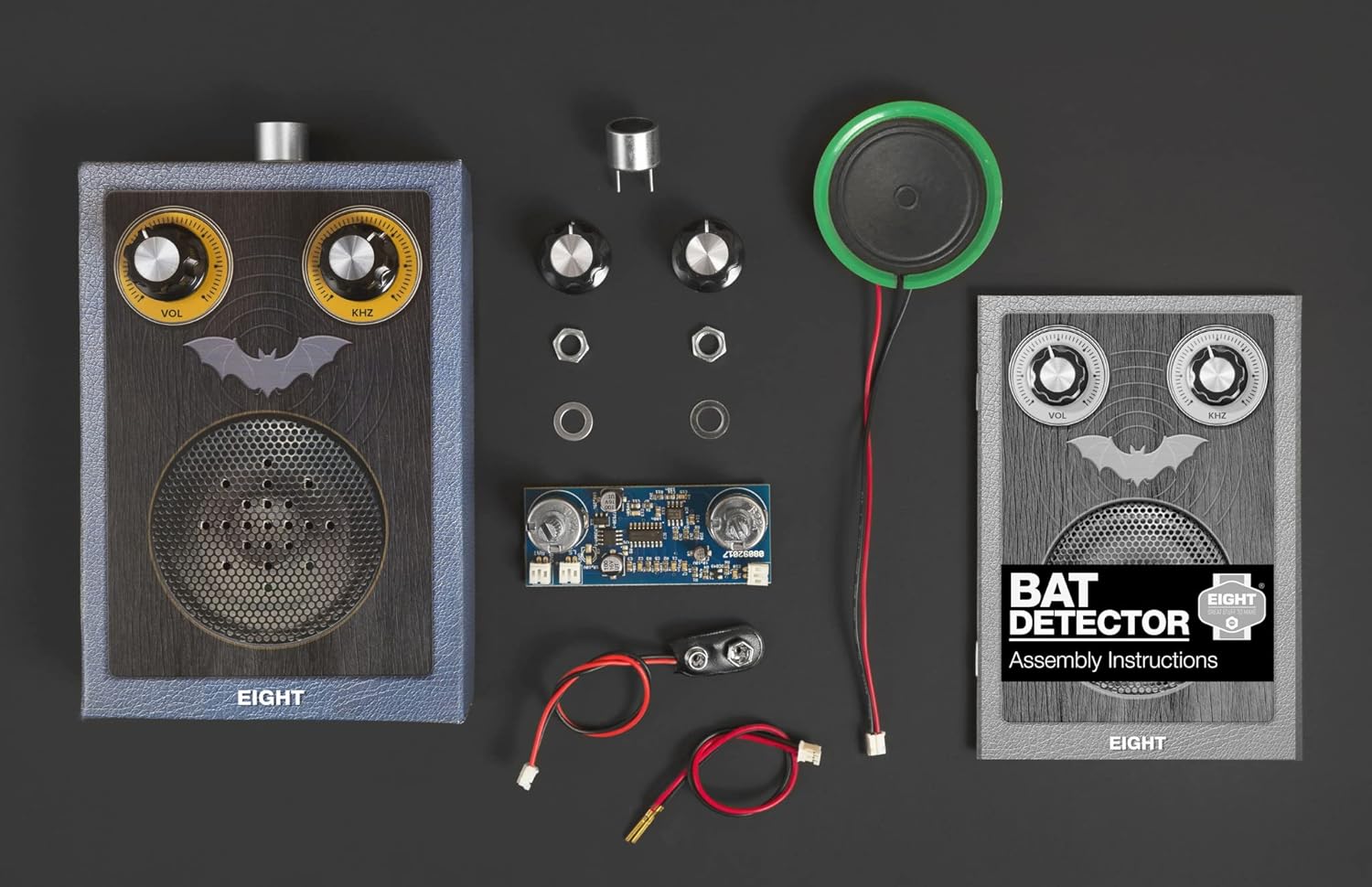 Eight Innovation EBD2766 Build Your Own Ultrasonic Detector Kit - Science Experiment for Ages 12+