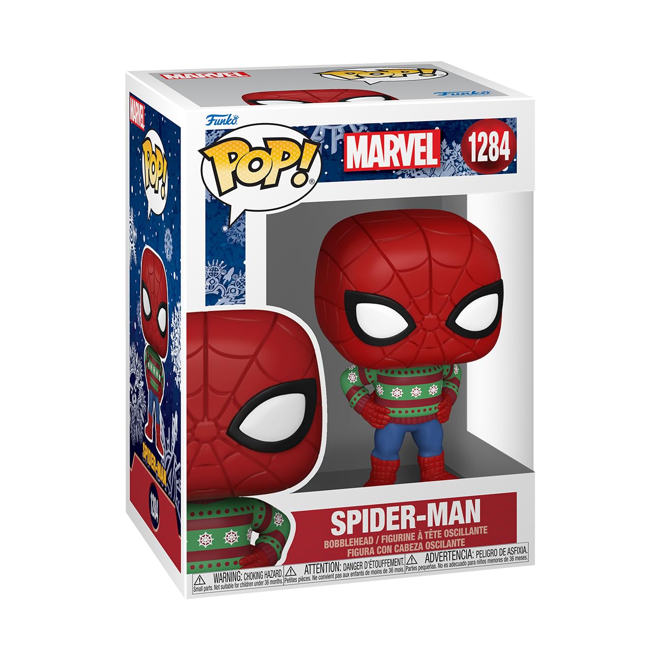 Funko Pop! Marvel: Holiday - Spider-Man Vinyl Figure (SWTR)
