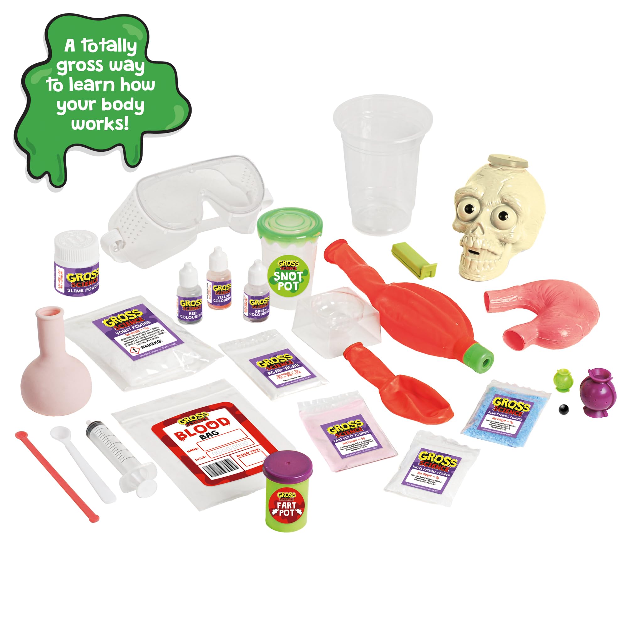 John Adams Ultimate Gross Science Playset - Educational Toy for Kids 8-10 Years 10