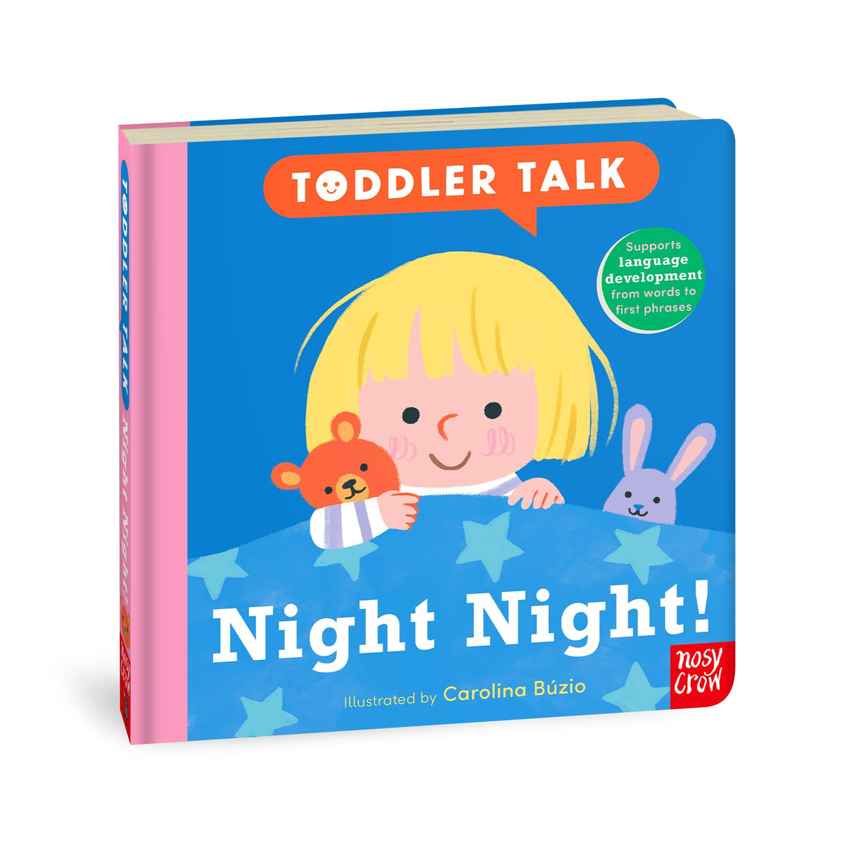 Nosy Crow Toddler Talk: Night Night! Board Book for Ages 2-5 Years