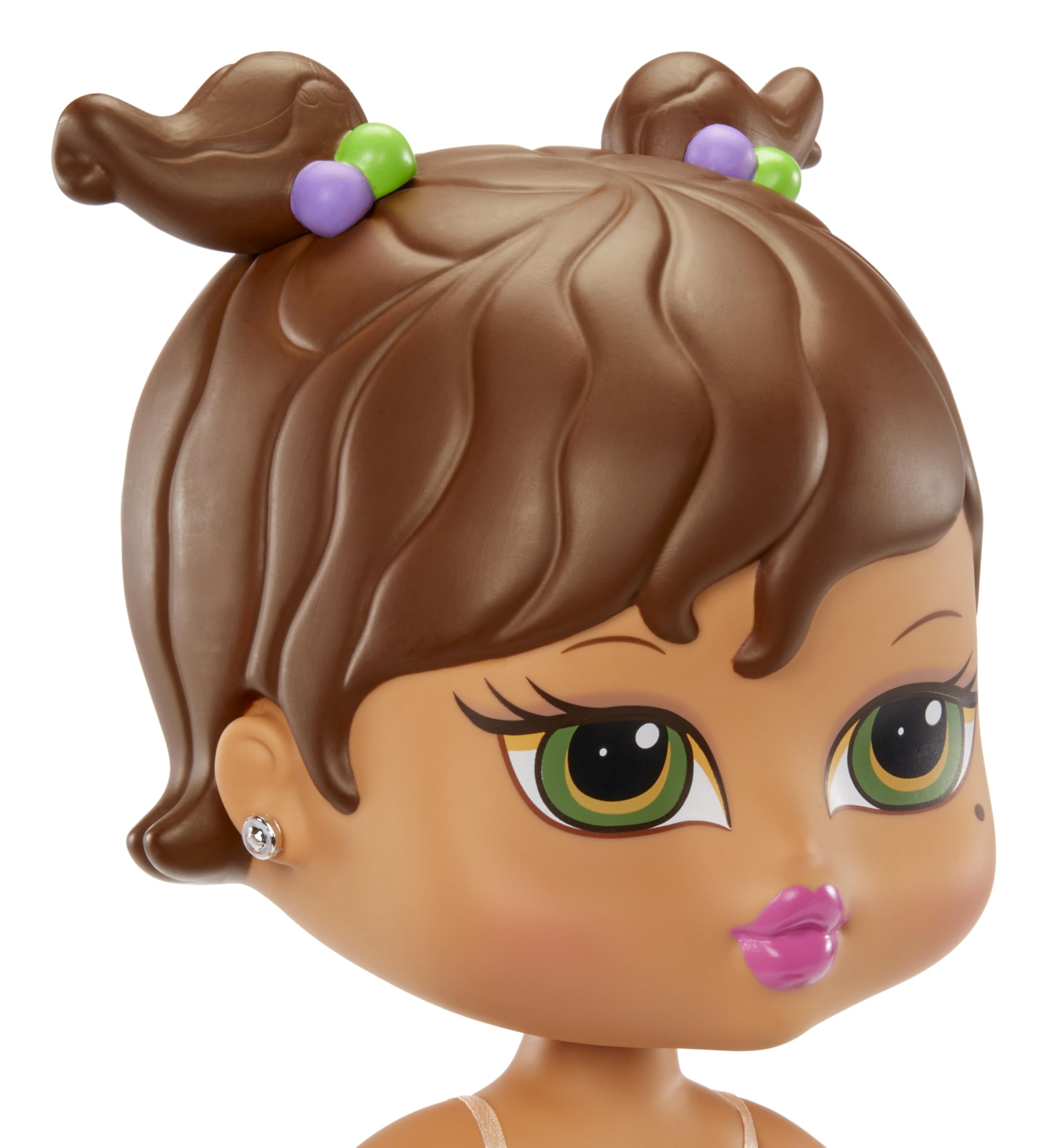 Bratz Big Babyz Yasmin - 34cm Collectible Doll with Pet & Bottle, Pink Fashion Outfit 14