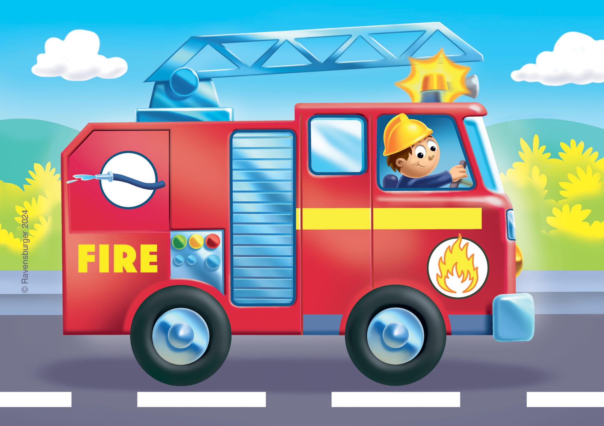 Ravensburger Rescue Vehicles My First Jigsaw Puzzles for Toddlers Age 18 Months+ (4-in-1 Set) 2