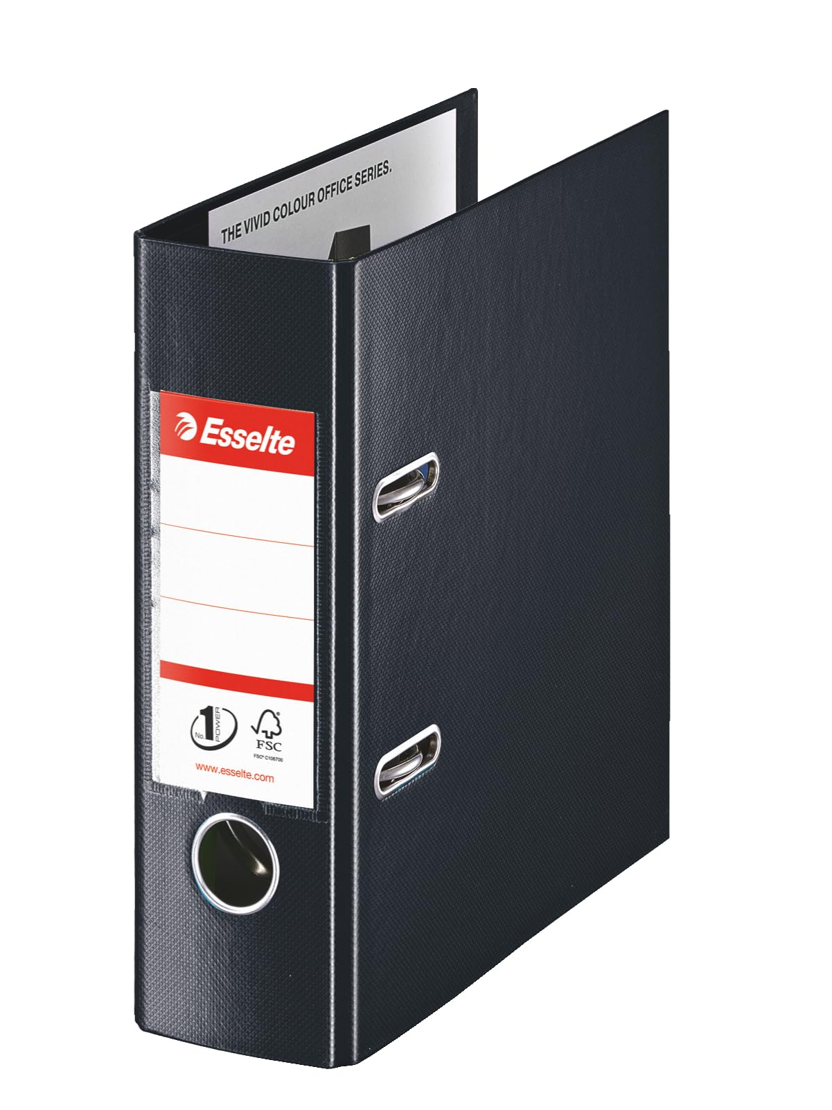 Esselte VIVIDA 468670 Lever Arch File - A5 Polypropylene, 75mm Spine | Patented No1 Mechanism 1