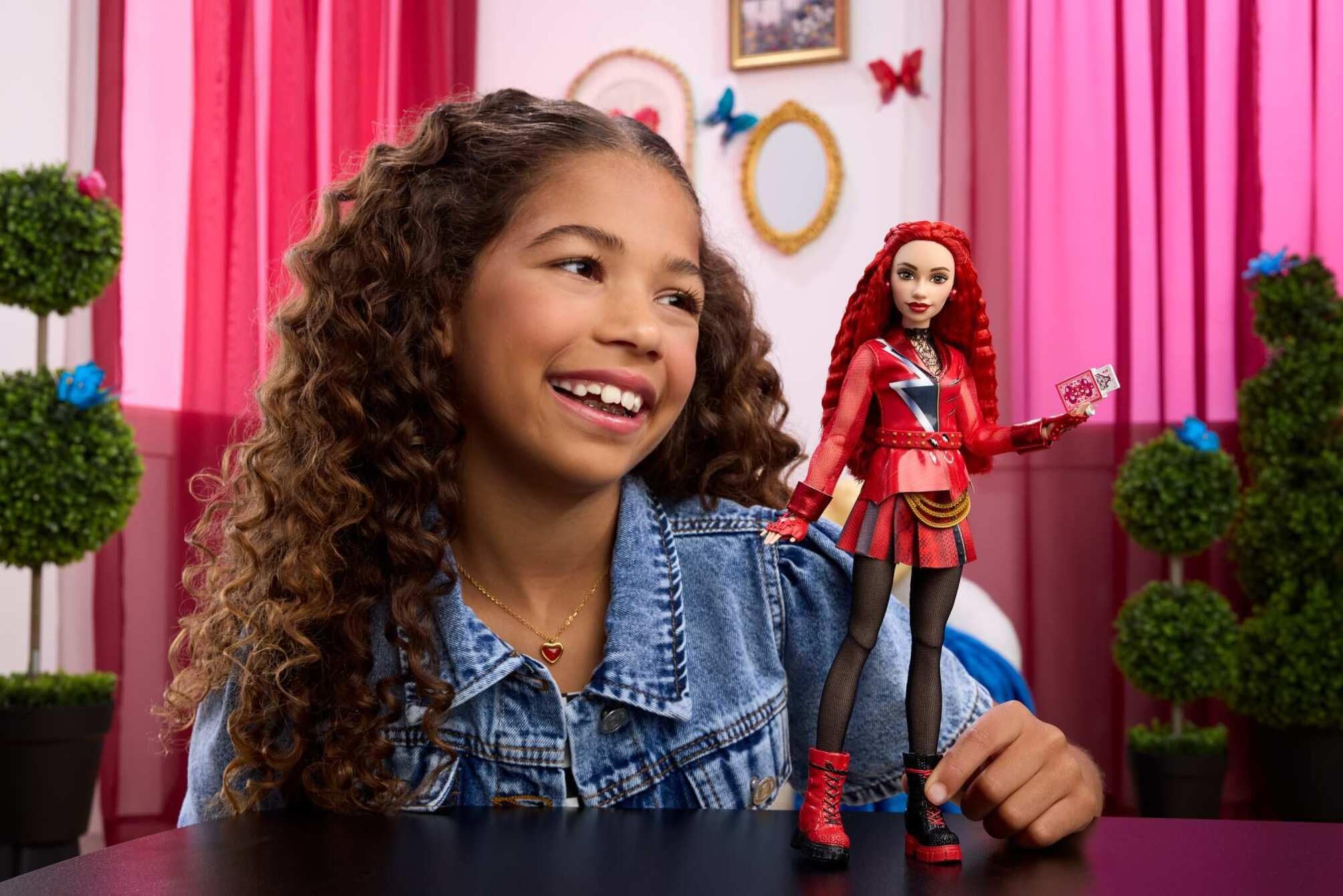 Mattel Disney Descendants: Wicked Wonderland Red Fashion Doll - Ages 4+ | 11 Posable Joints | Multicolor