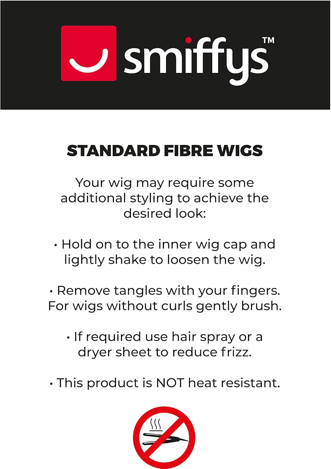 Smiffys IT Chapter Two Pennywise Orange Wig with Latex Bald Head for Adults