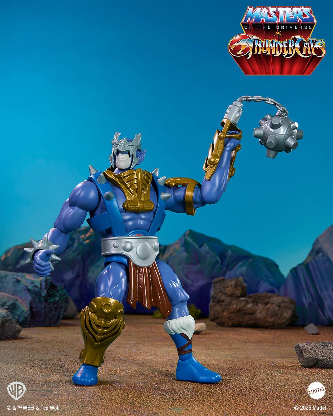 Panthro Action Figure - 5.5 Inch Masters of the Universe & ThunderCats Crossover 3