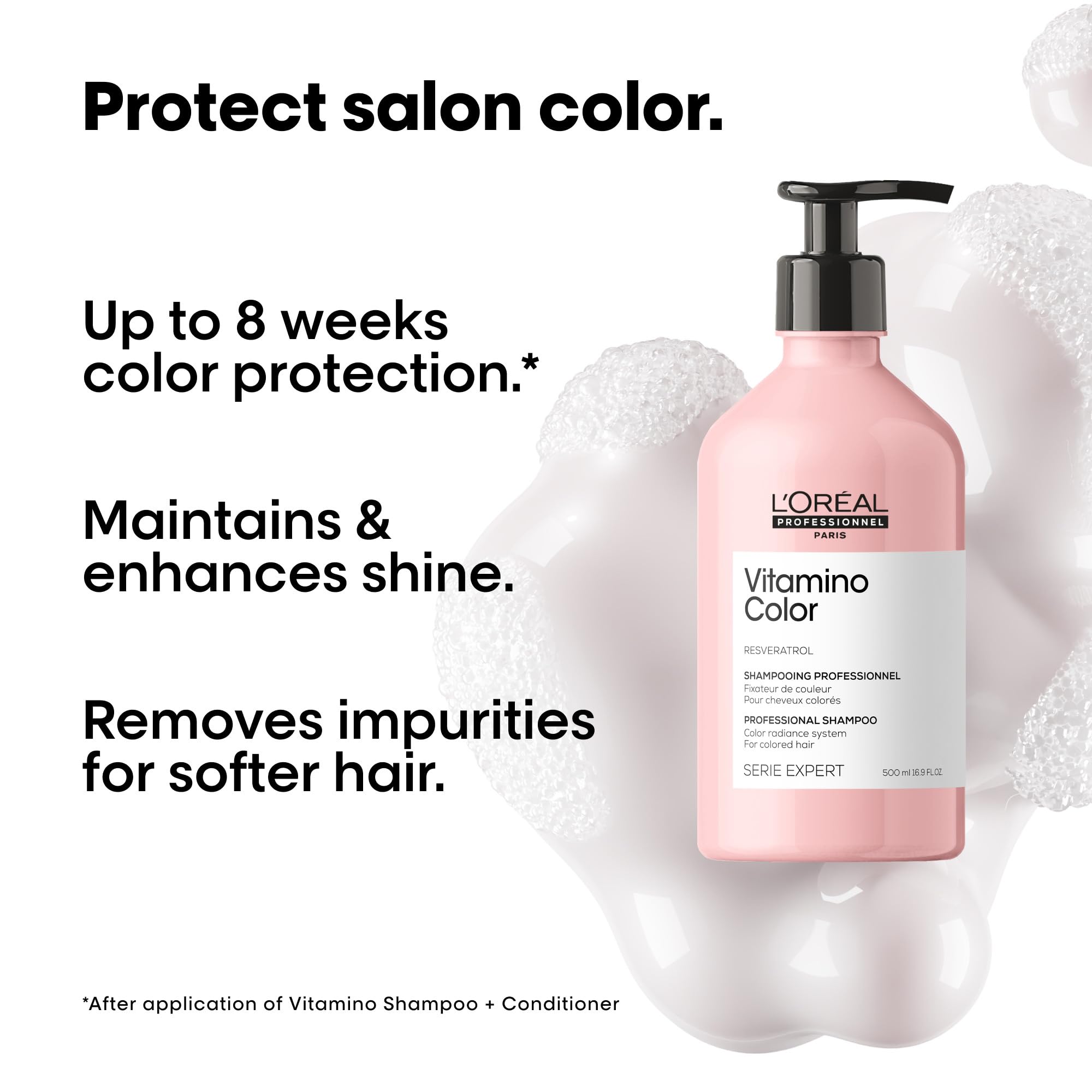 L'Oréal Professionnel Vitamino Color Shampoo (500ml) 3