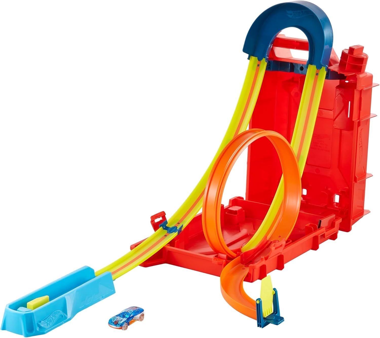 Hot Wheels Track Builder Unlimited Fuel Can Stunt Box - Building Playset for Kids 6-9 Years