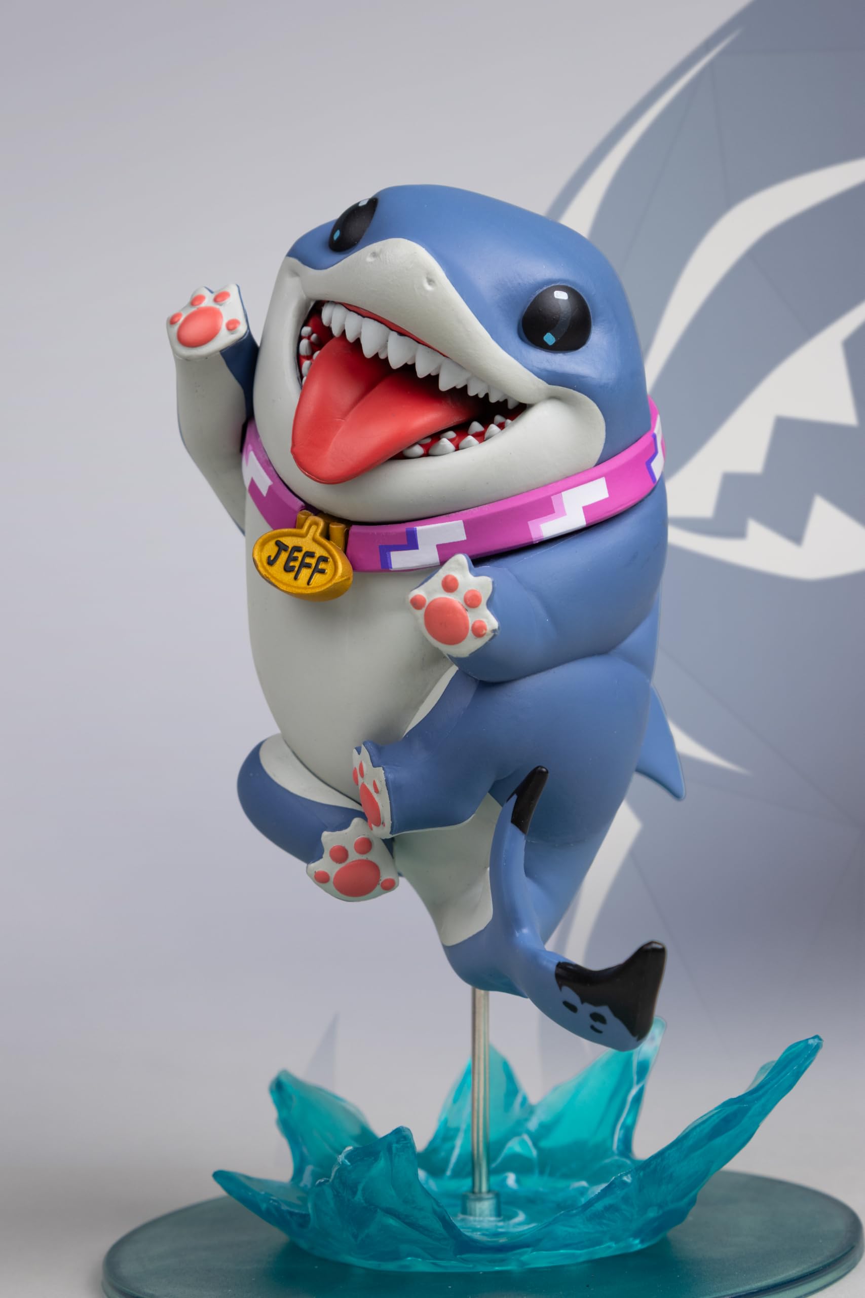 McFarlane Marvel Rivals Jeff The Land Shark Collectible Figure - 1:10 Scale, 7.75" Tall 8