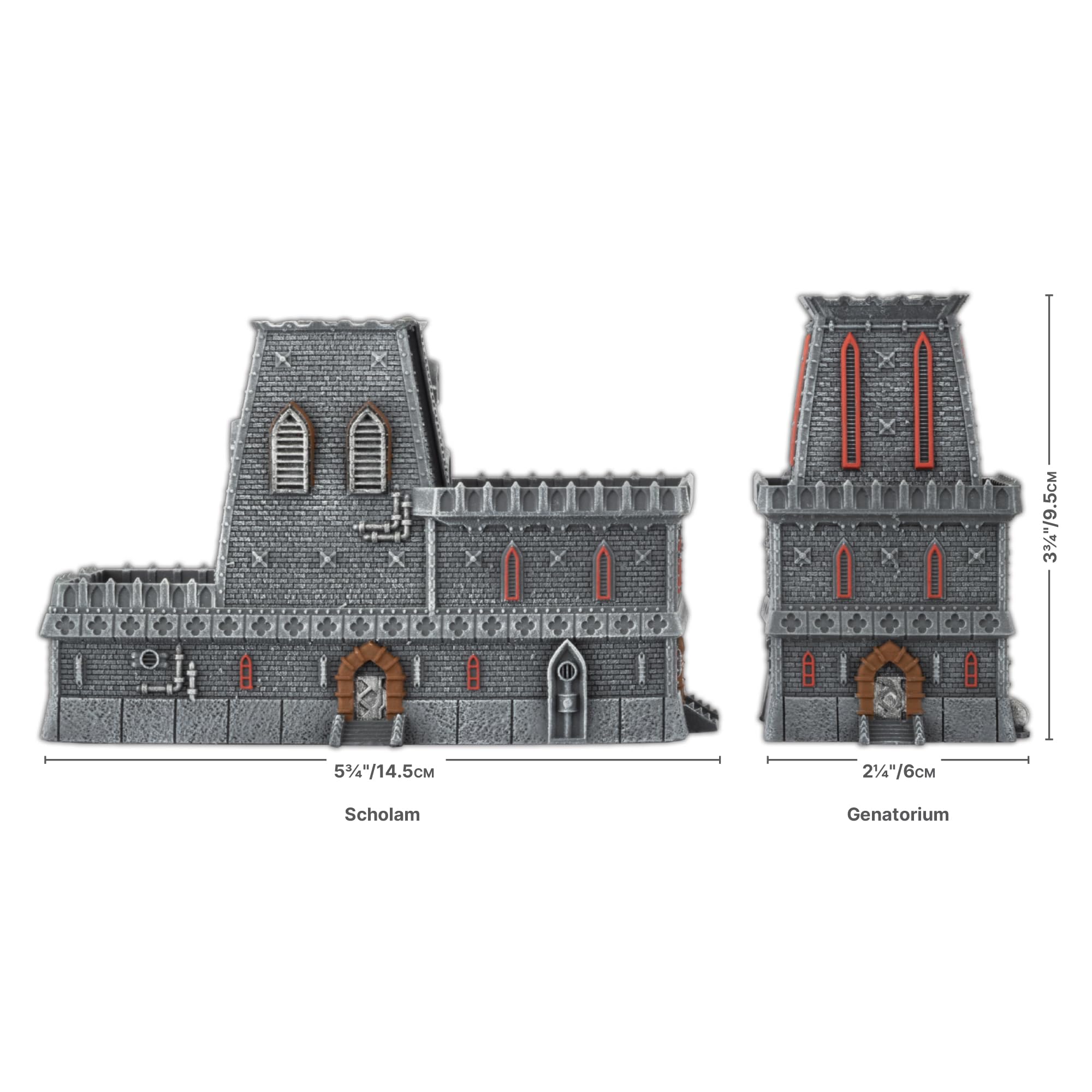 Gale Force Nine Mundus Imperialis Scholam & Genatorium Pre-Painted Terrain