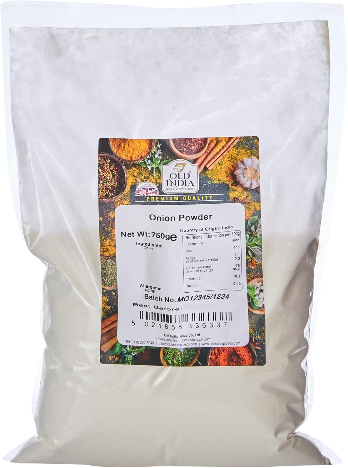 Old India Zwiebelpulver 750 g