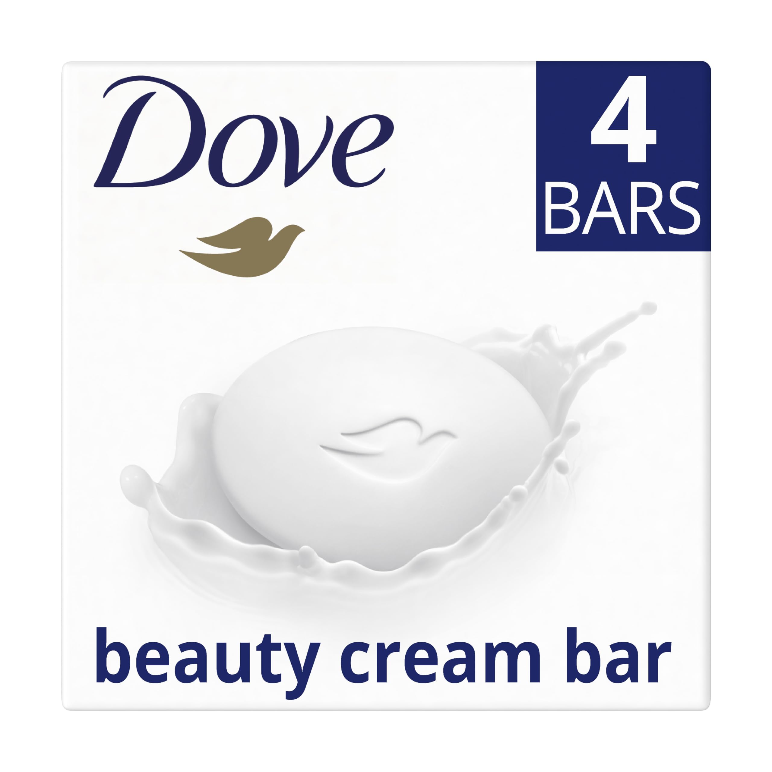 Dove Original Beauty Bar Soap with ¼ Moisturising Cream (100g)